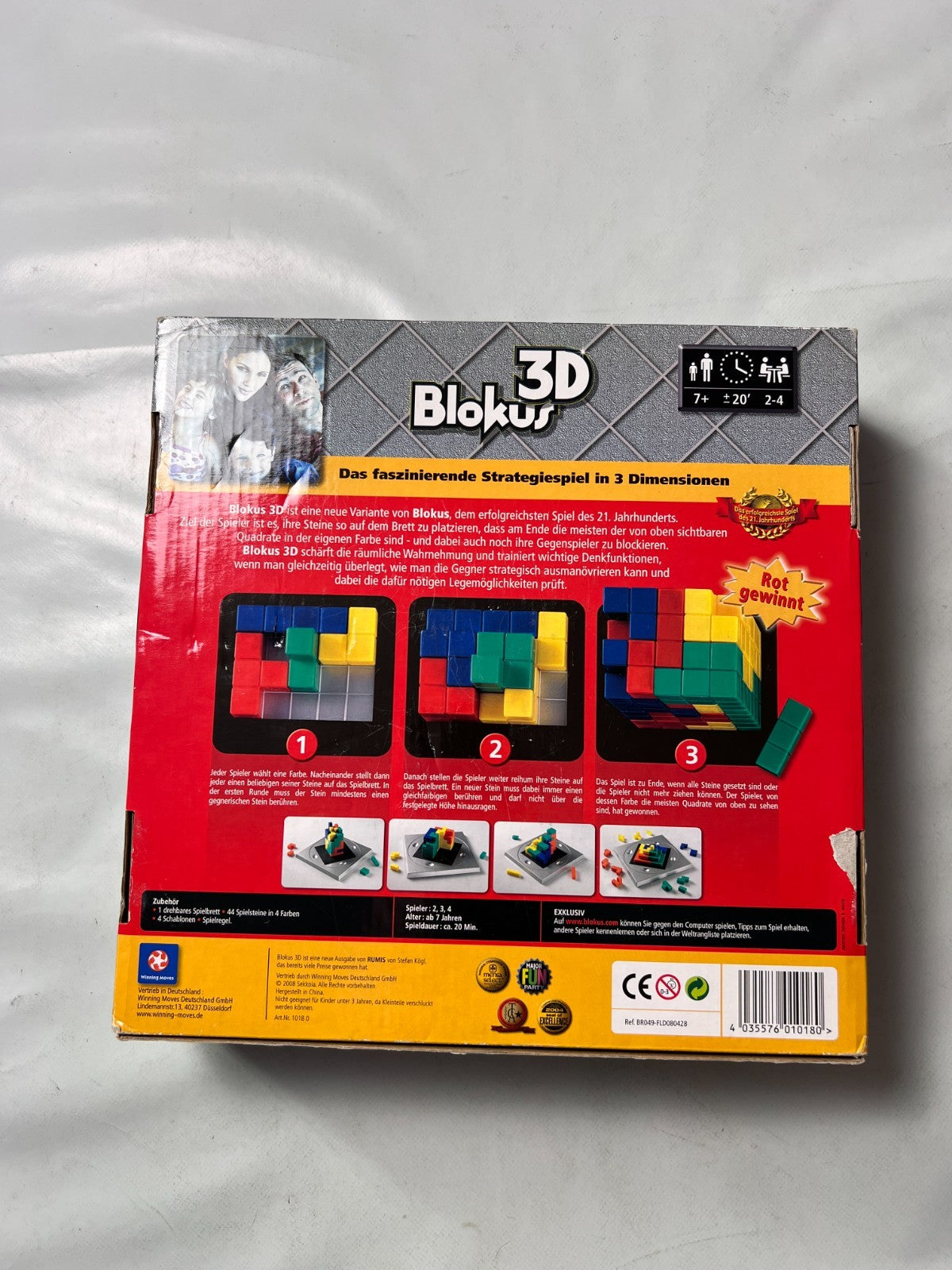 3D Blokus Das faszinierende Strategiespiel winning Moves Vollständig - Ansicht 9