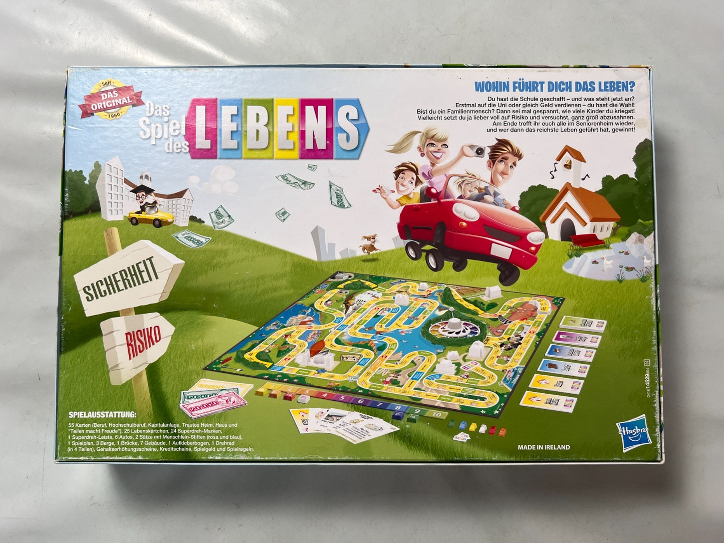 Das Spiel des Lebens Original Hasbro 2015 Brettspiel Vollständig - Ansicht 14