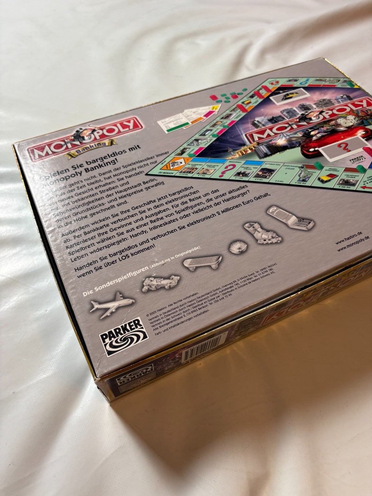 Brettspiel Monopoly Banking Parker 2005 Vollständig funktionsfähig - Ansicht 15