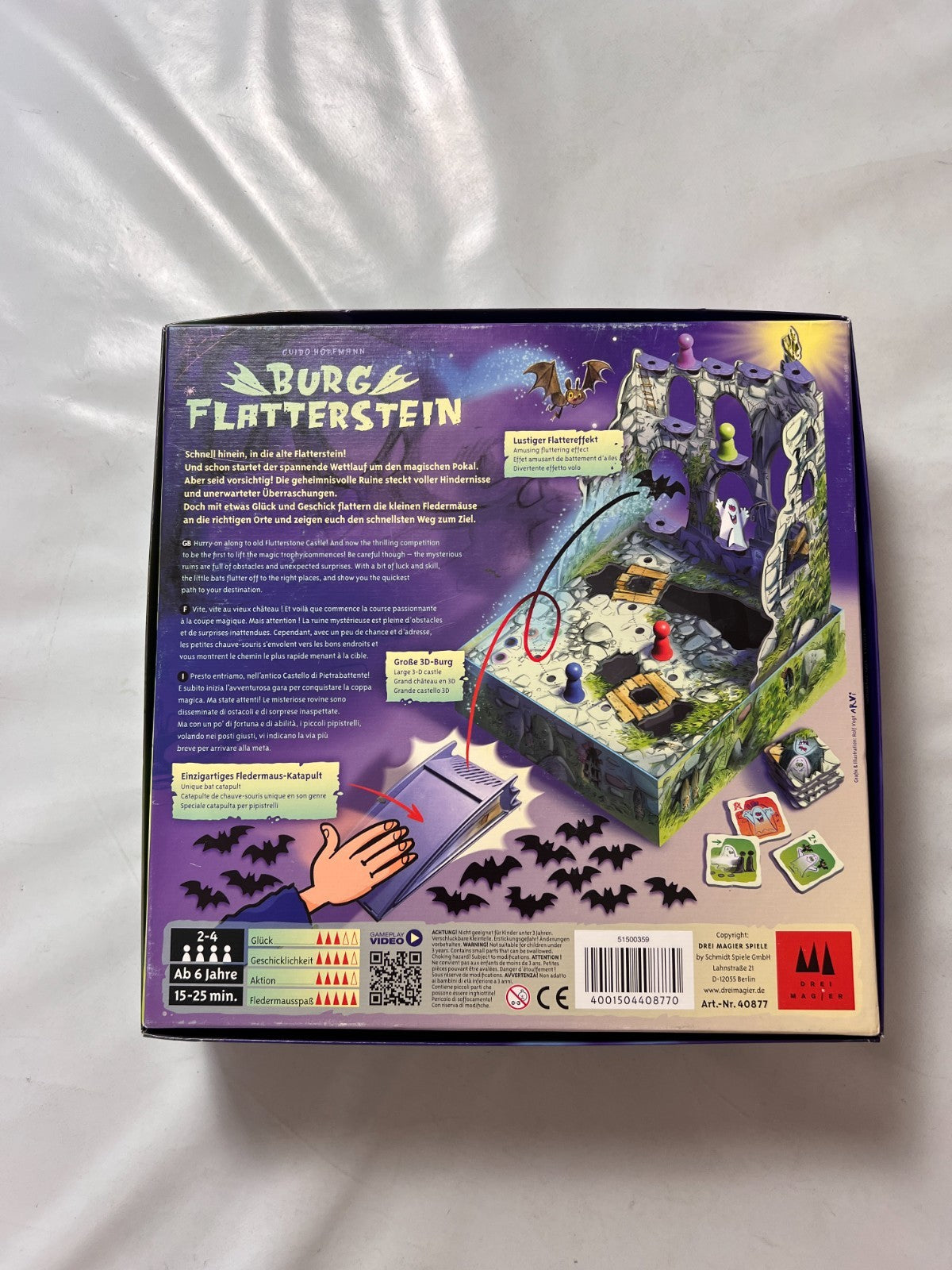 Burg Flatterstein Drei Magier Spiele Brettspiel Vollständig - Ansicht 9