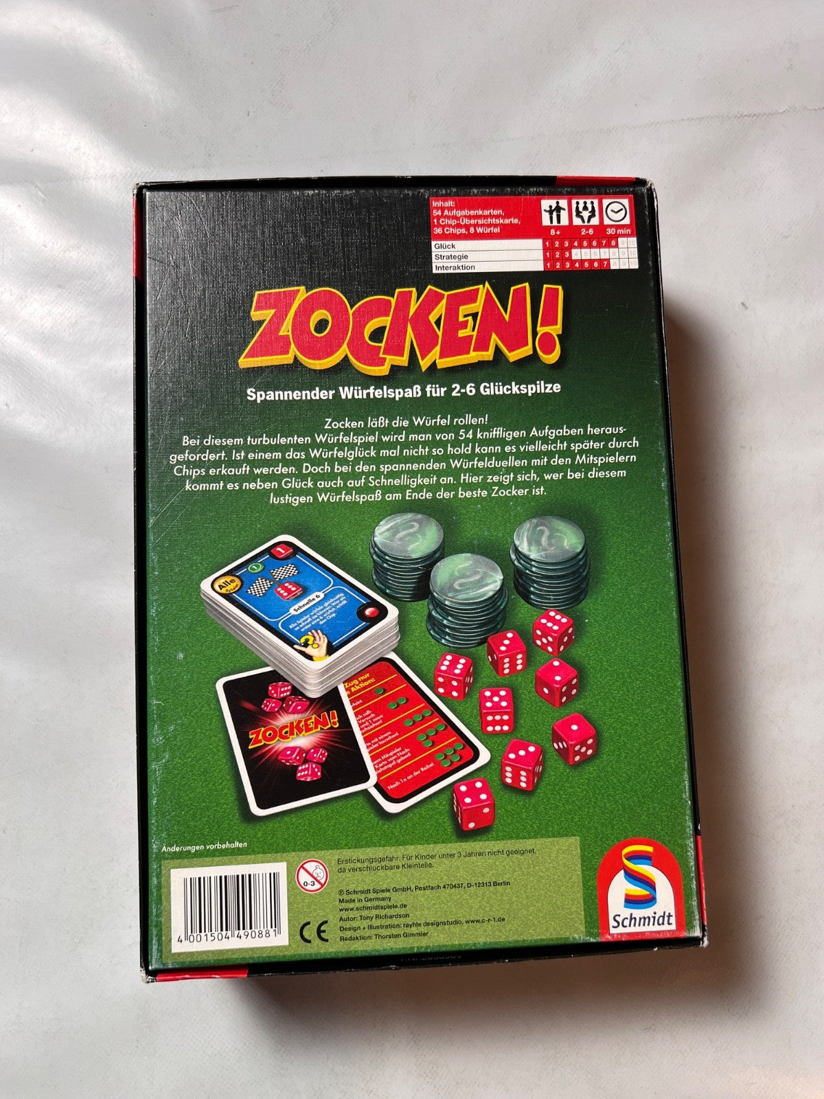 Detailfoto 8 – SKU A11162 – Gesellschaftsspiel gebraucht bei Brettspielimperium