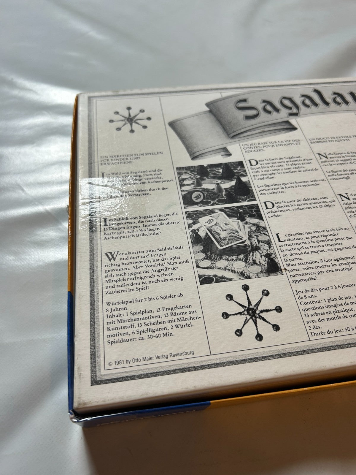 Sagaland Ravensburger Spiel Brettspiel bräunliche Ausgabe - Vollständig - Ansicht 11