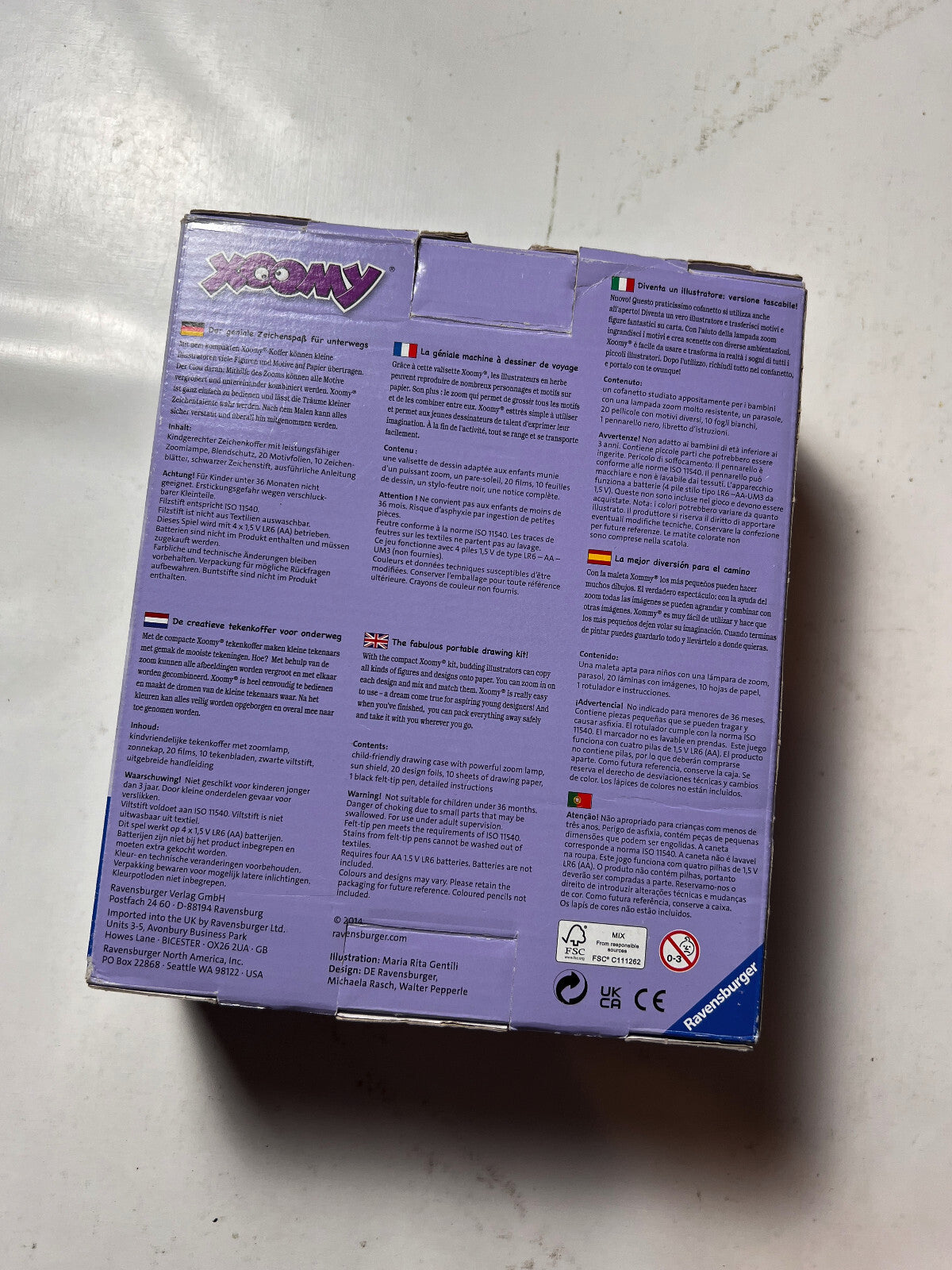 Detailfoto 10 – SKU A4721 – Mal- und Zeichenset gebraucht bei Brettspielimperium