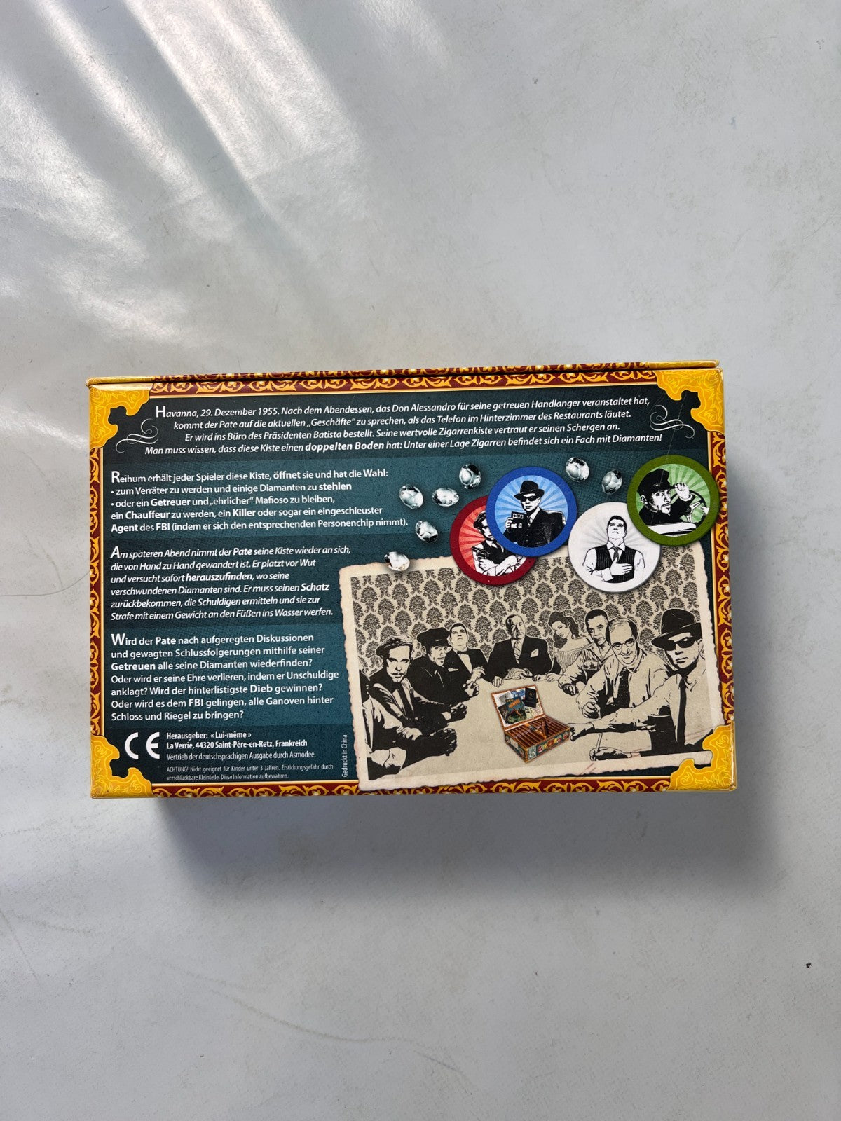 MAFIA DE CUBA Gesellschaftsspiel Asmodee vollständig - Ansicht 9