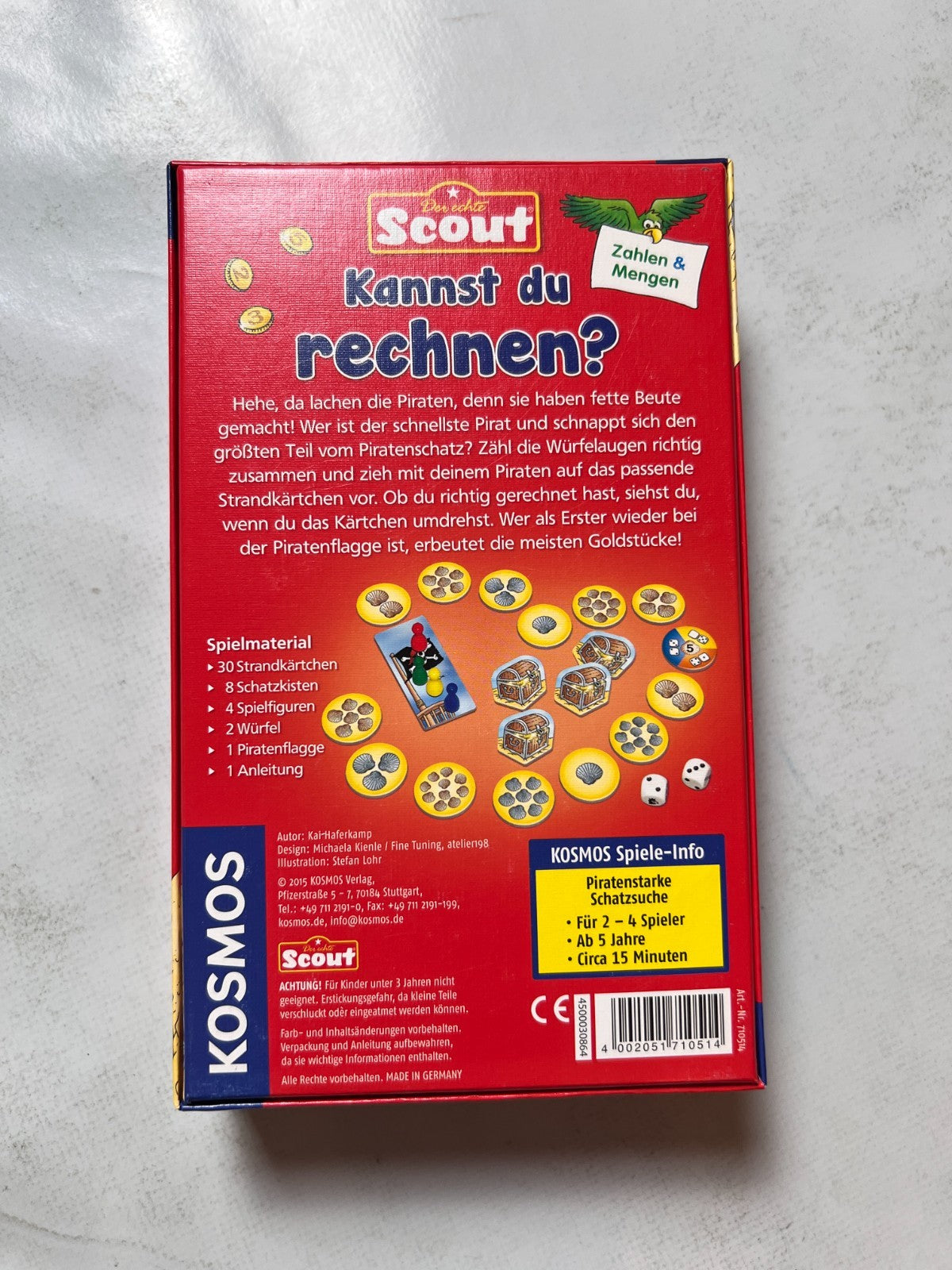 Scout Kannst Du Rechnen? Kosmos Lernspiel 2009 Vollständig - Ansicht 9
