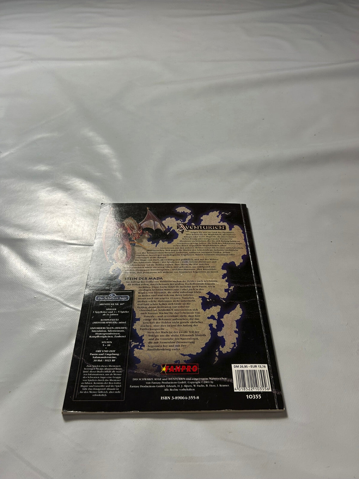 Detailfoto 7 – SKU A8724 – Rollenspiel-Buch gebraucht bei Brettspielimperium