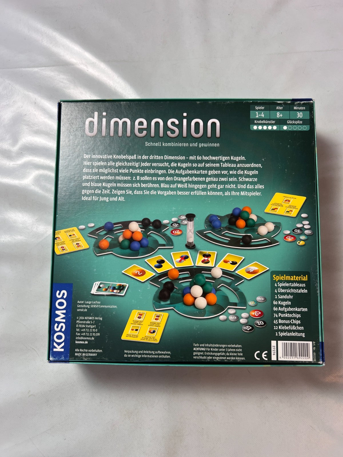 Detailfoto 9 – SKU A14542 – Gesellschaftsspiel gebraucht bei Brettspielimperium