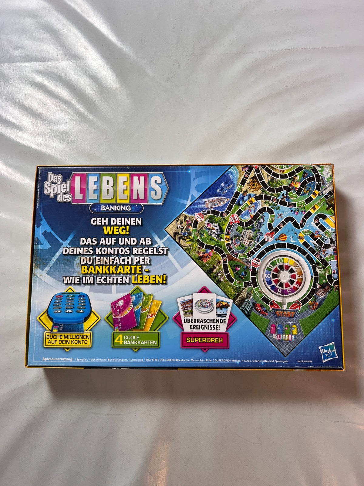 Das Spiel des Lebens Banking Hasbro Brettspiel Vollständig - Ansicht 10