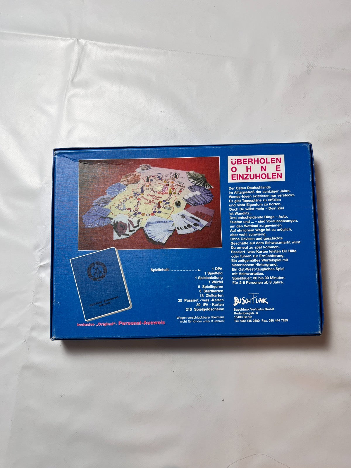 Überholen ohne Einzuholen - DDR Spiel 1995 - Buschfunk - Vollständig - Ansicht 10
