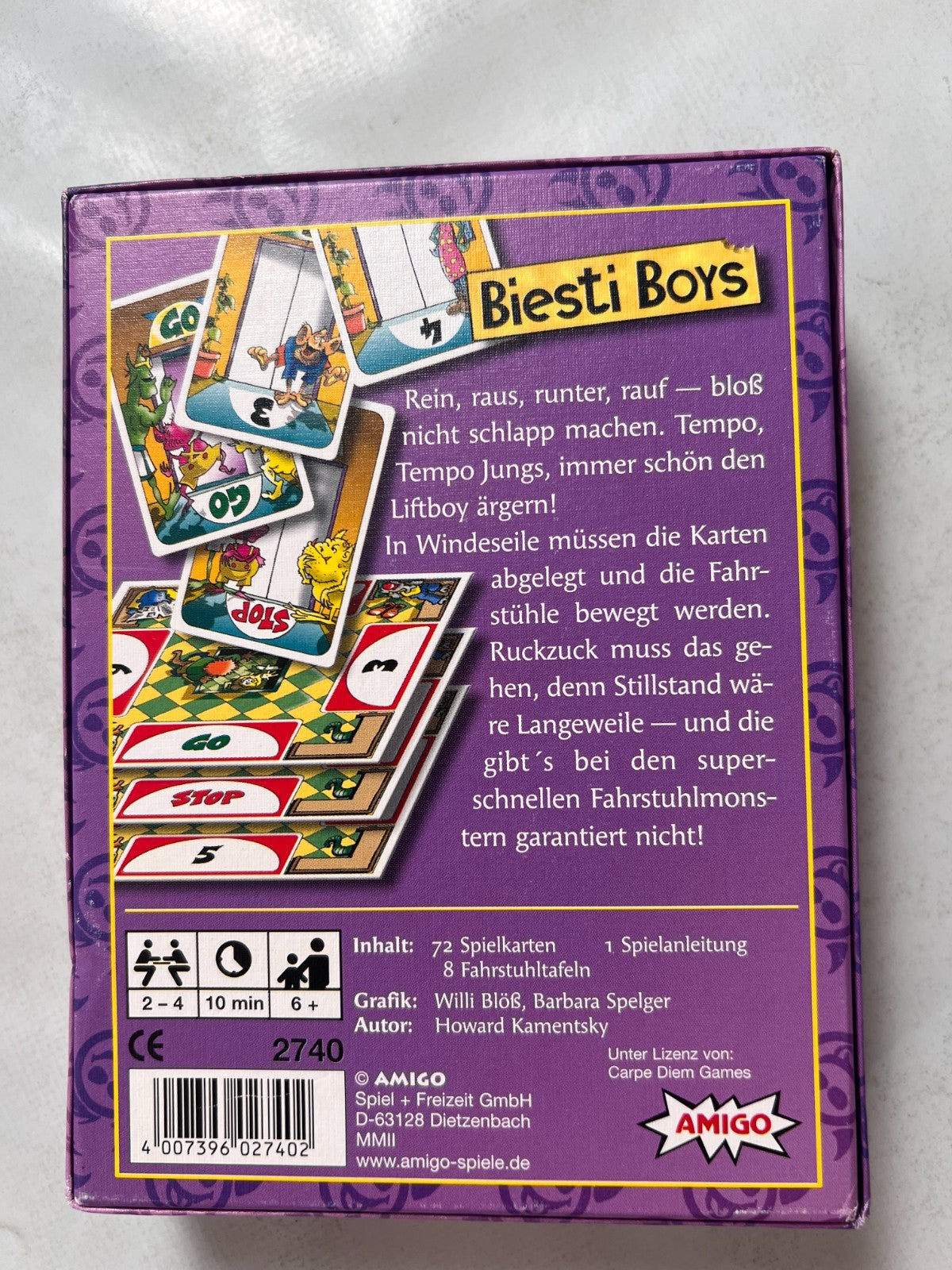 Detailfoto 9 – SKU A14019 – Kartenspiel gebraucht bei Brettspielimperium