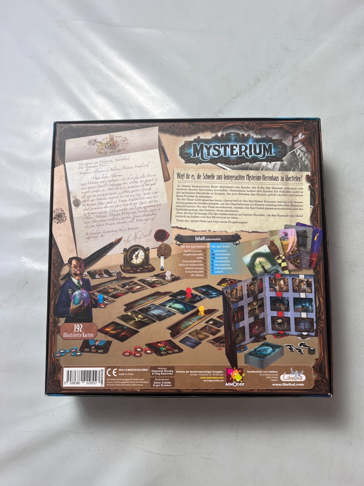 Mysterium Libellud Spiel Deutsch 2015 Asmodee Vollständig - Ansicht 9