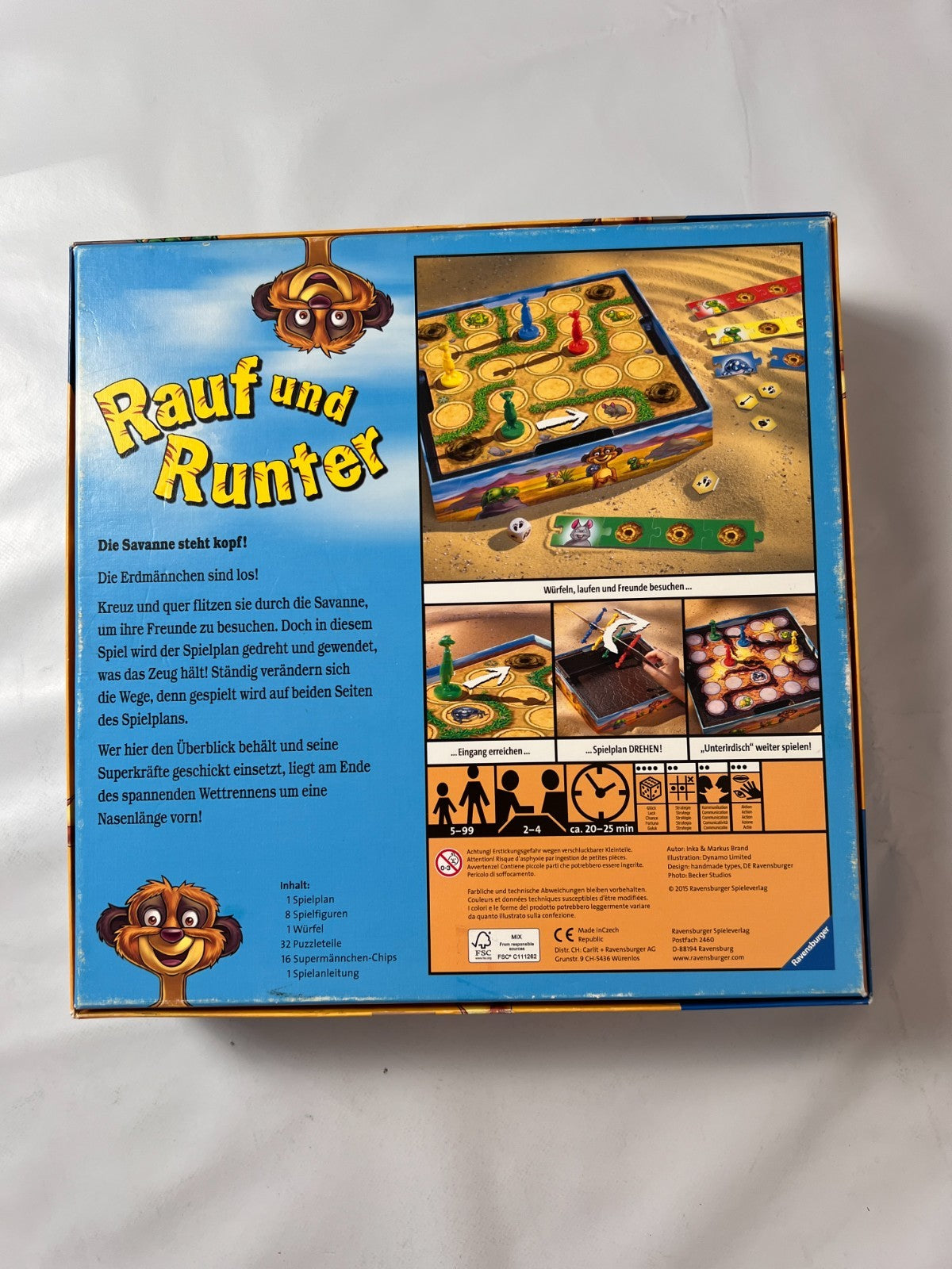 Ravensburger 211135 - Rauf und Runter - Die Savanne steht kopf! - Vollständig - Ansicht 9