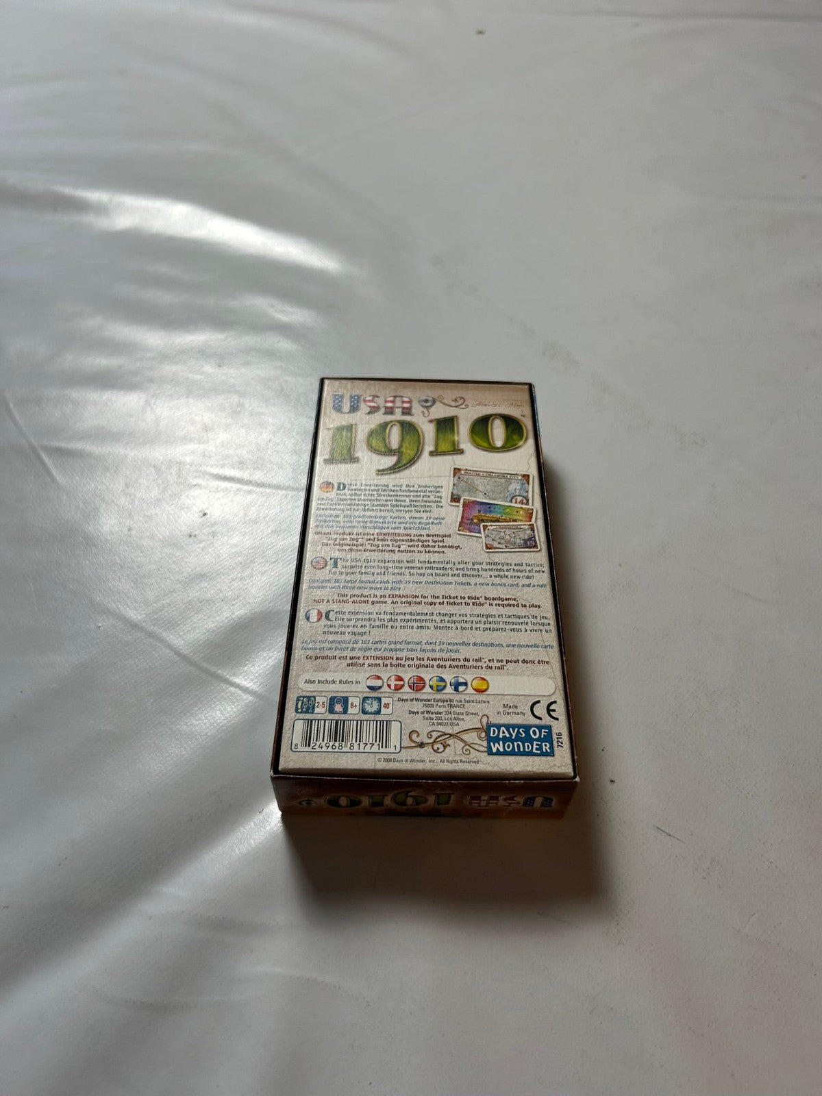 Detailfoto 9 – SKU A9190 – Gesellschaftsspiel gebraucht bei Brettspielimperium