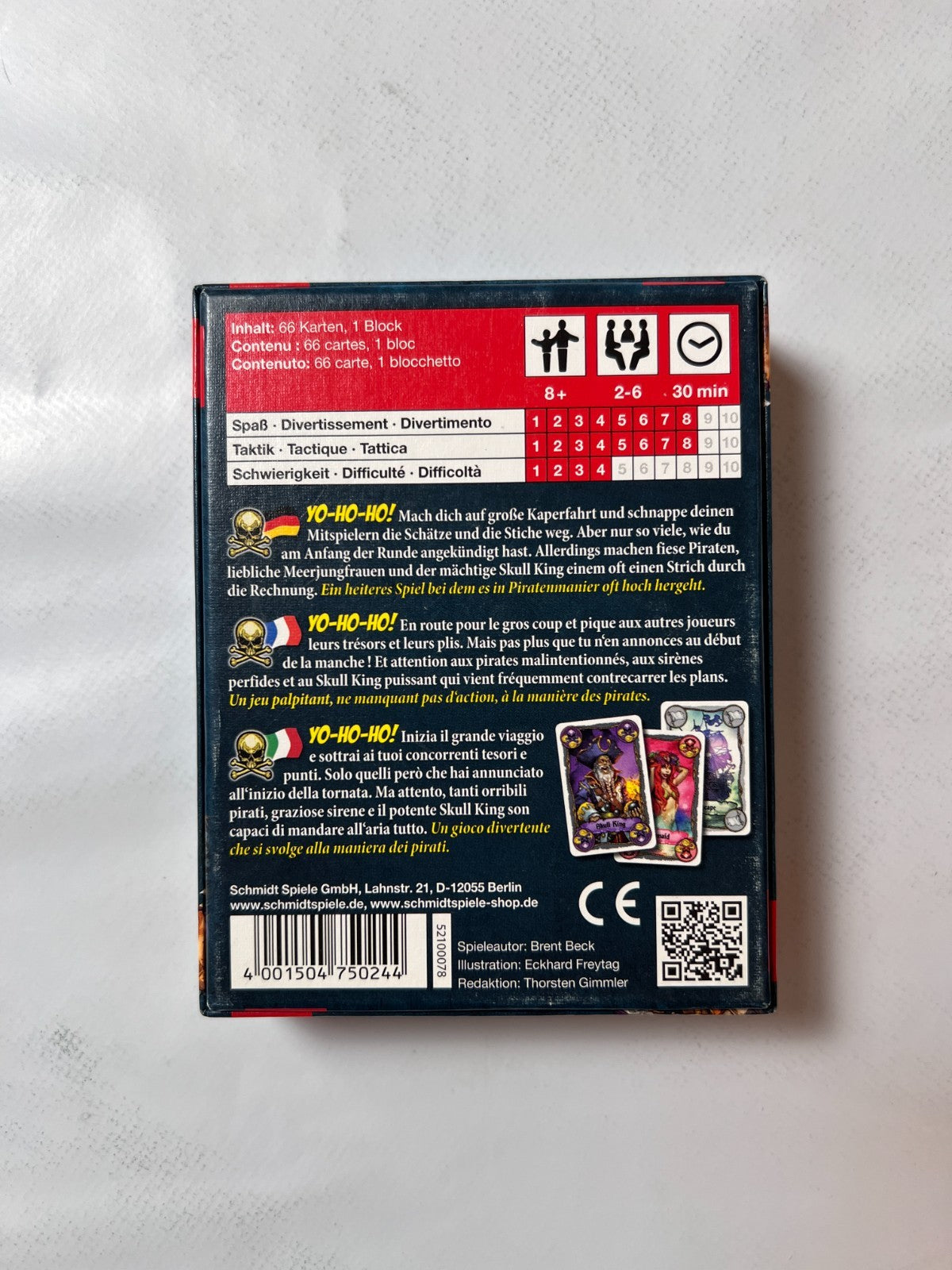 Skull King Kartenspiel - Schmidt Spiele - Vollständig - Ansicht 10