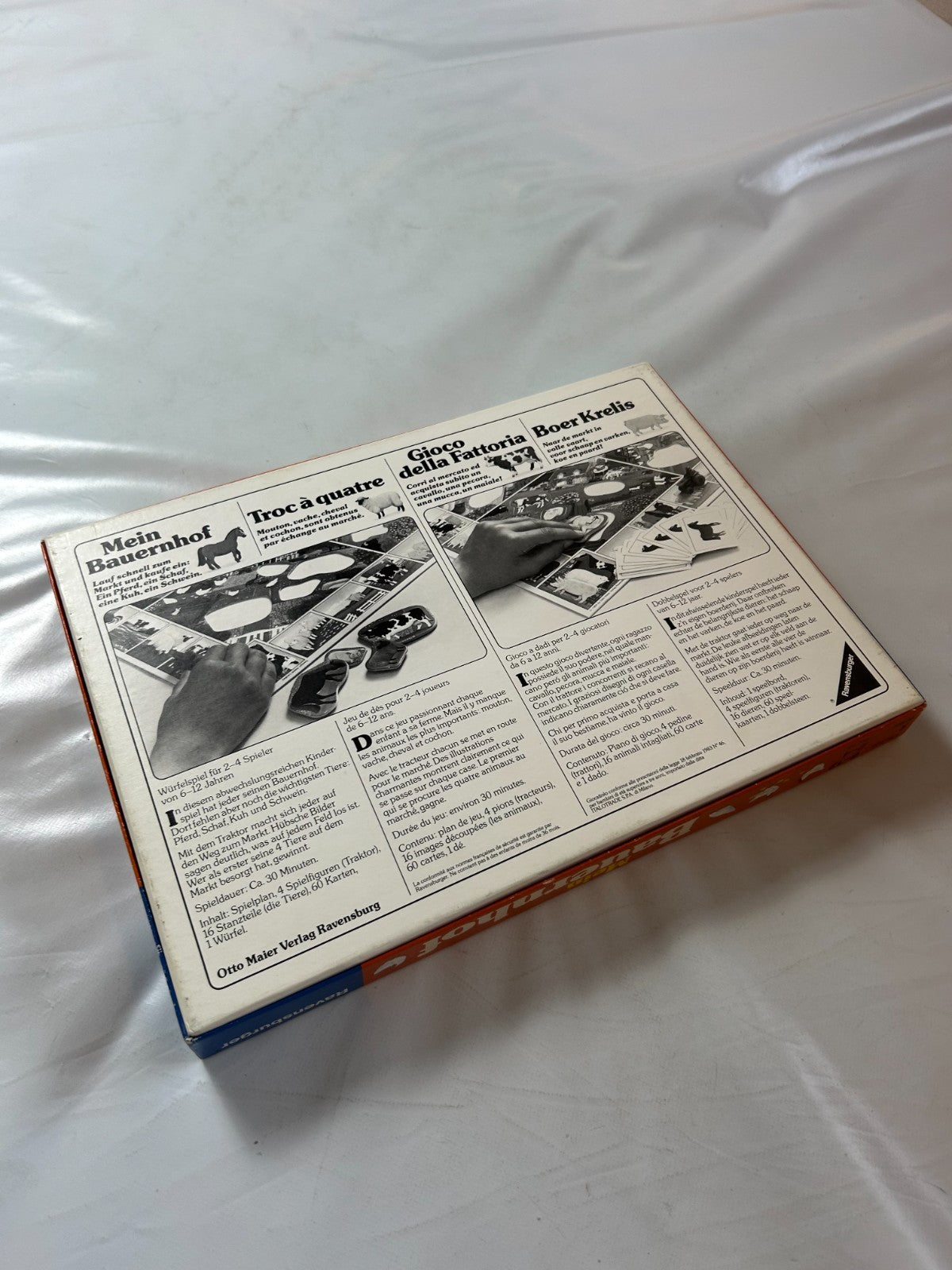 Mein Bauernhof Spiel Vintage Ravensburger 1984 Tiere Vollständig - Ansicht 12