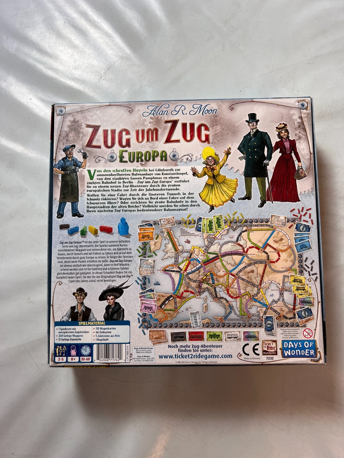 Zug um Zug Europa Days of Wonder Vollständig - Ansicht 9