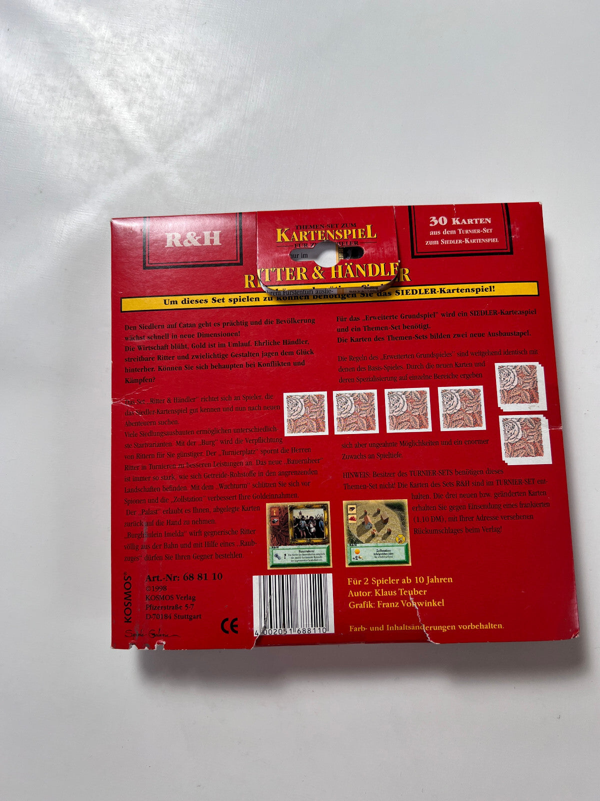 Detailfoto 7 – SKU A6855 – Kartenspiel gebraucht bei Brettspielimperium
