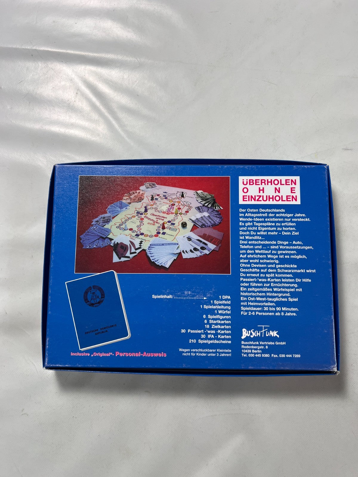 Überholen ohne Einzuholen DDR Spiel 1995 Buschfunk Vollständig - Ansicht 10