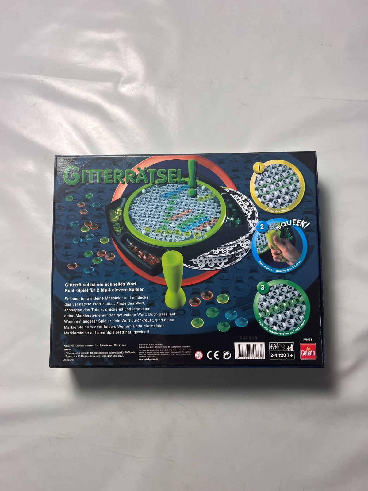 Gitterrätsel Goliath 70473 Brettspiel Gesellschaftsspiel Vollständig - Ansicht 10