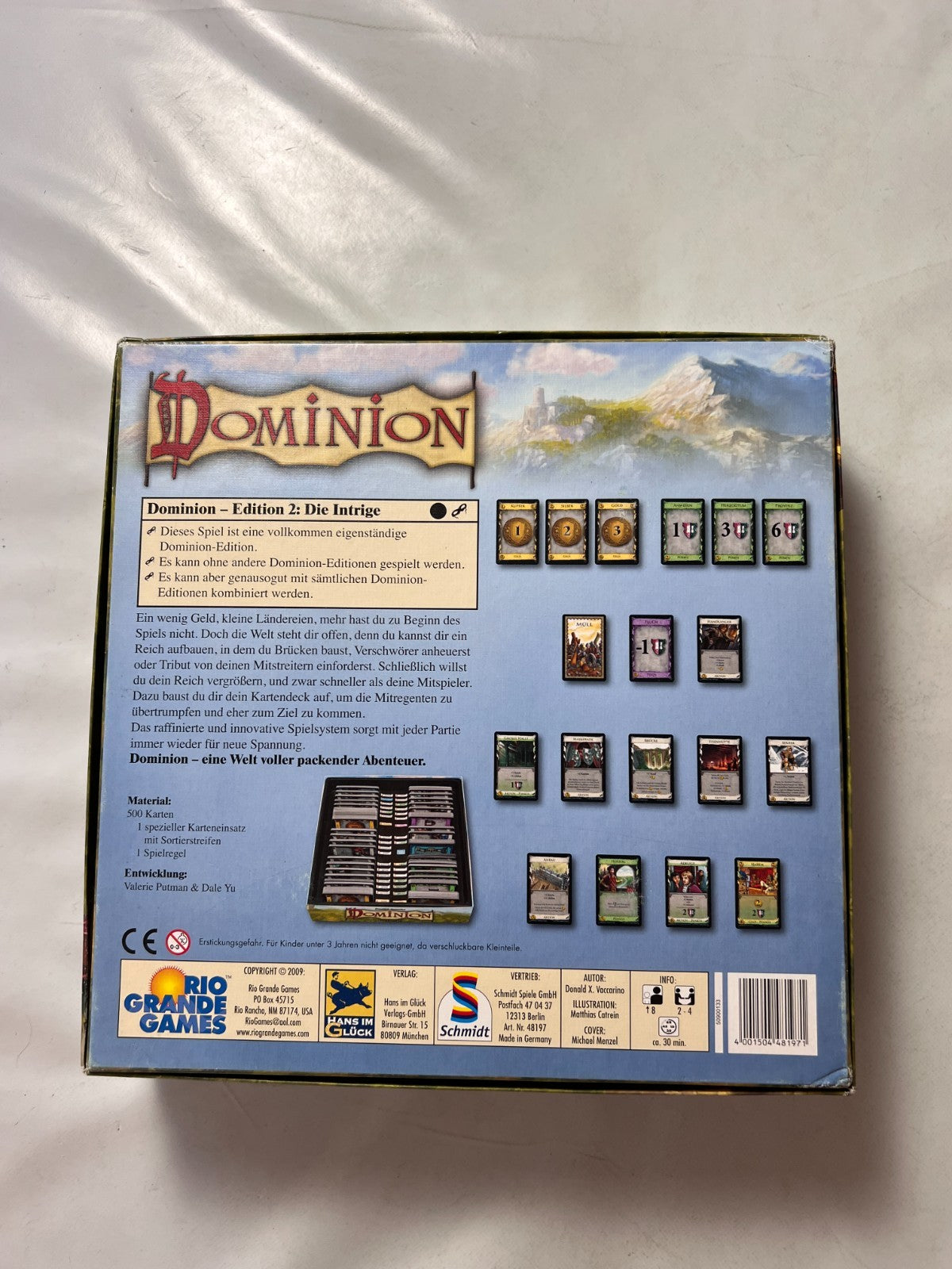 Dominion Die Intrige Spiel Brettspiel Hans im Glück Vollständig - Ansicht 11