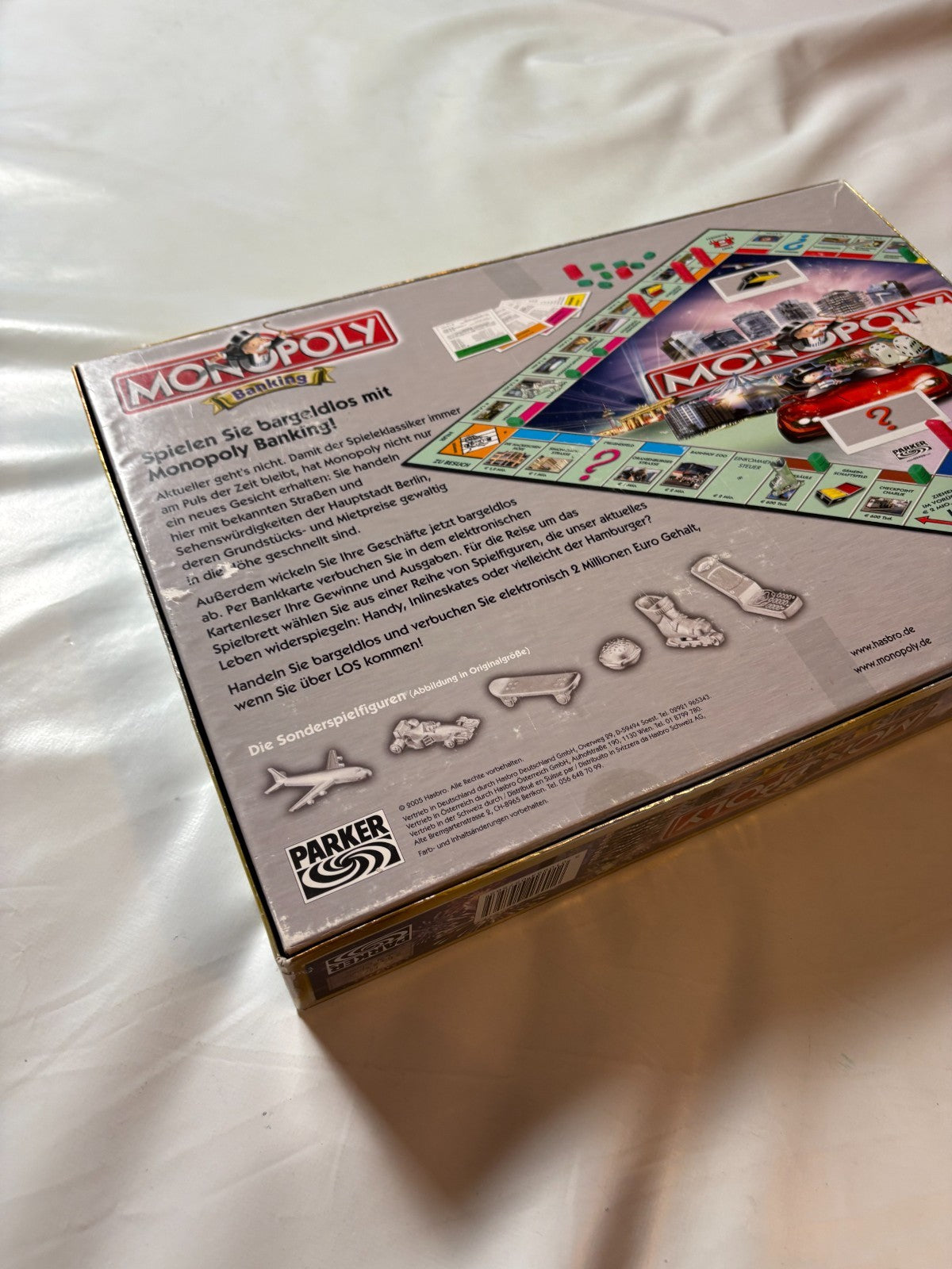 Brettspiel Monopoly Banking Parker 2005 Vollständig funktionsfähig - Ansicht 14