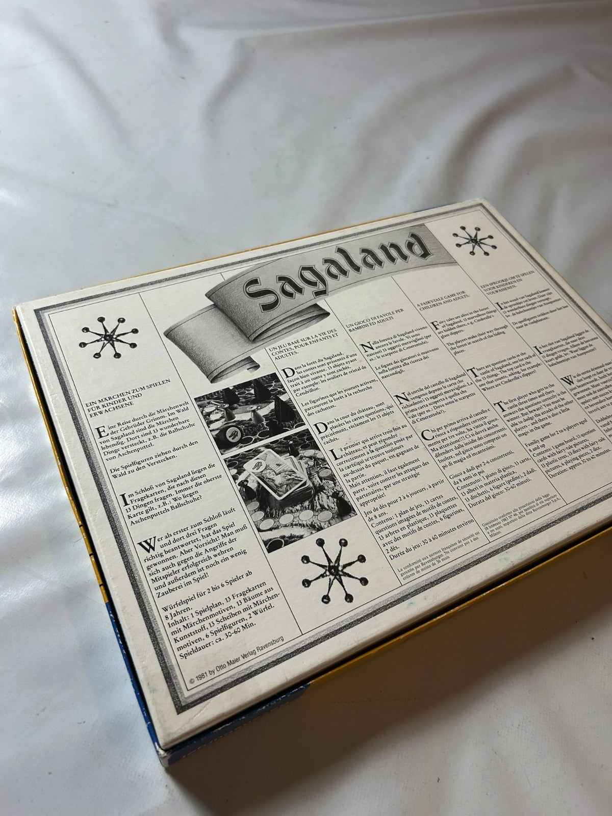 Sagaland Ravensburger Spiel Brettspiel bräunliche Ausgabe Vollständig - Ansicht 13