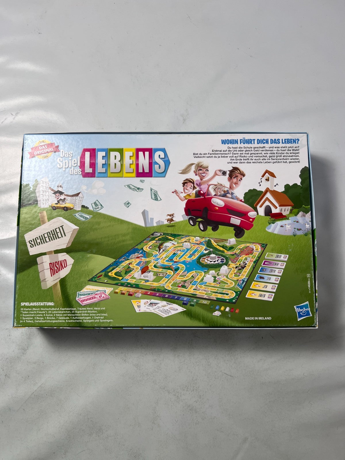 Das Spiel des Lebens Orginal Brettspiel Hasbro 2015 Unbespielt - Ansicht 9