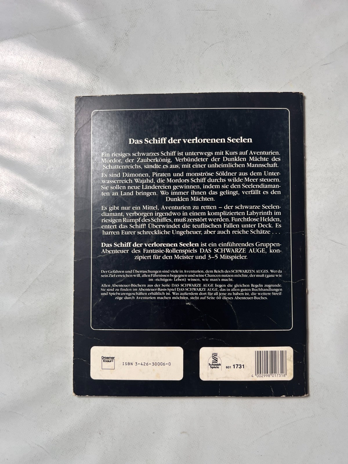 Detailfoto 5 – SKU A13400 – Rollenspiel-Buch gebraucht bei Brettspielimperium