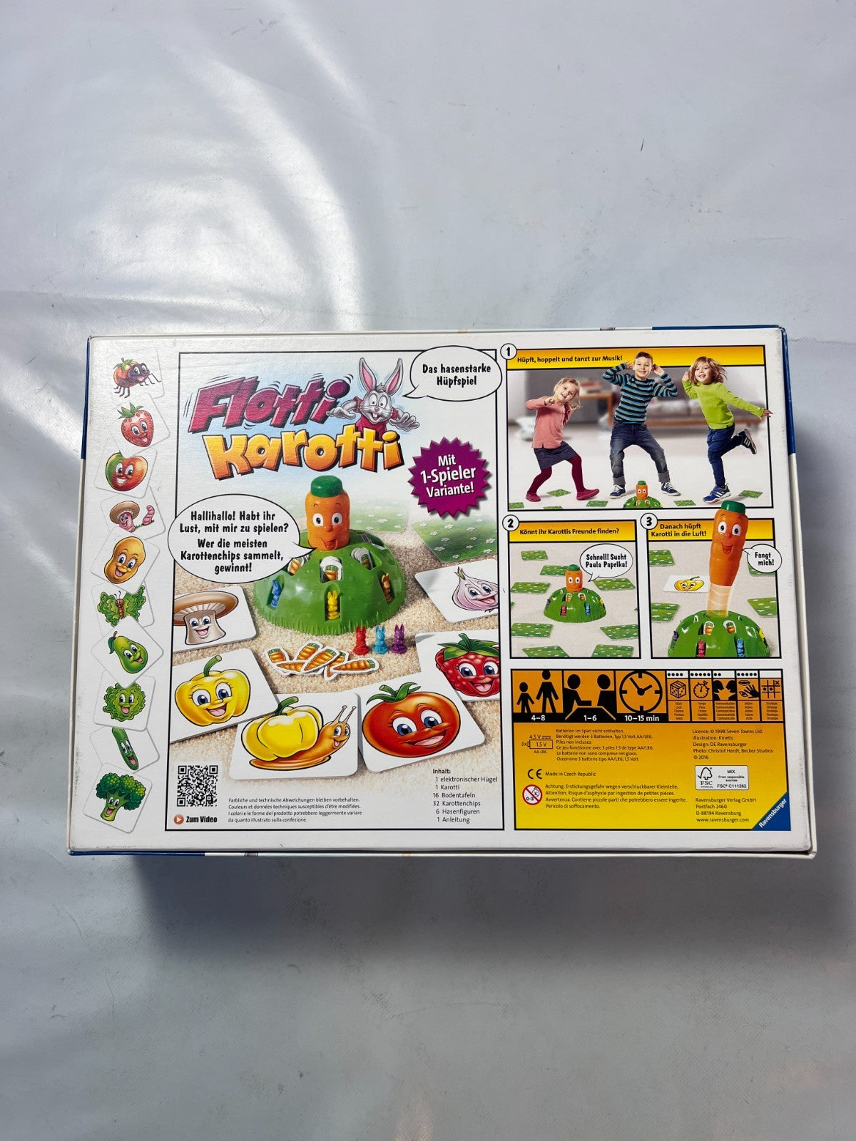 Flotti Karotti Bewegungsspiel Ravensburger Vollständig - Ansicht 8
