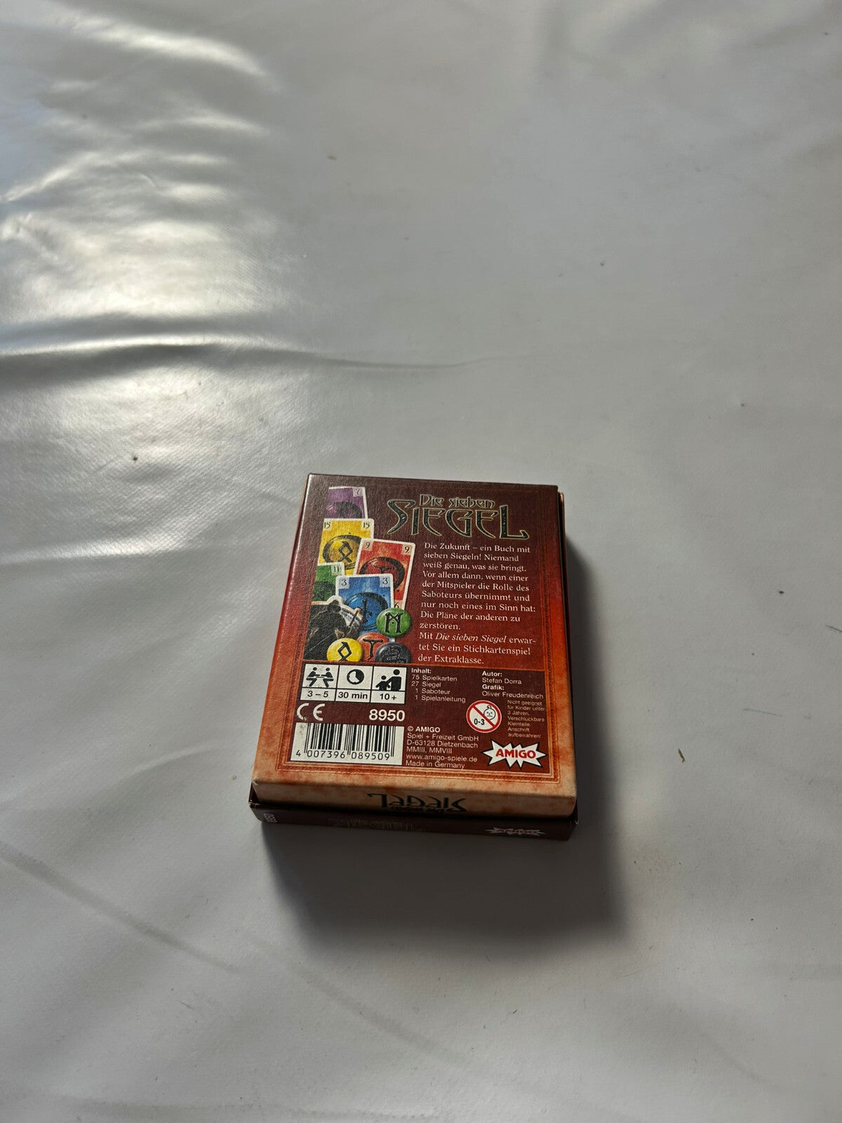 Detailfoto 9 – SKU A8625 – Kartenspiel gebraucht bei Brettspielimperium