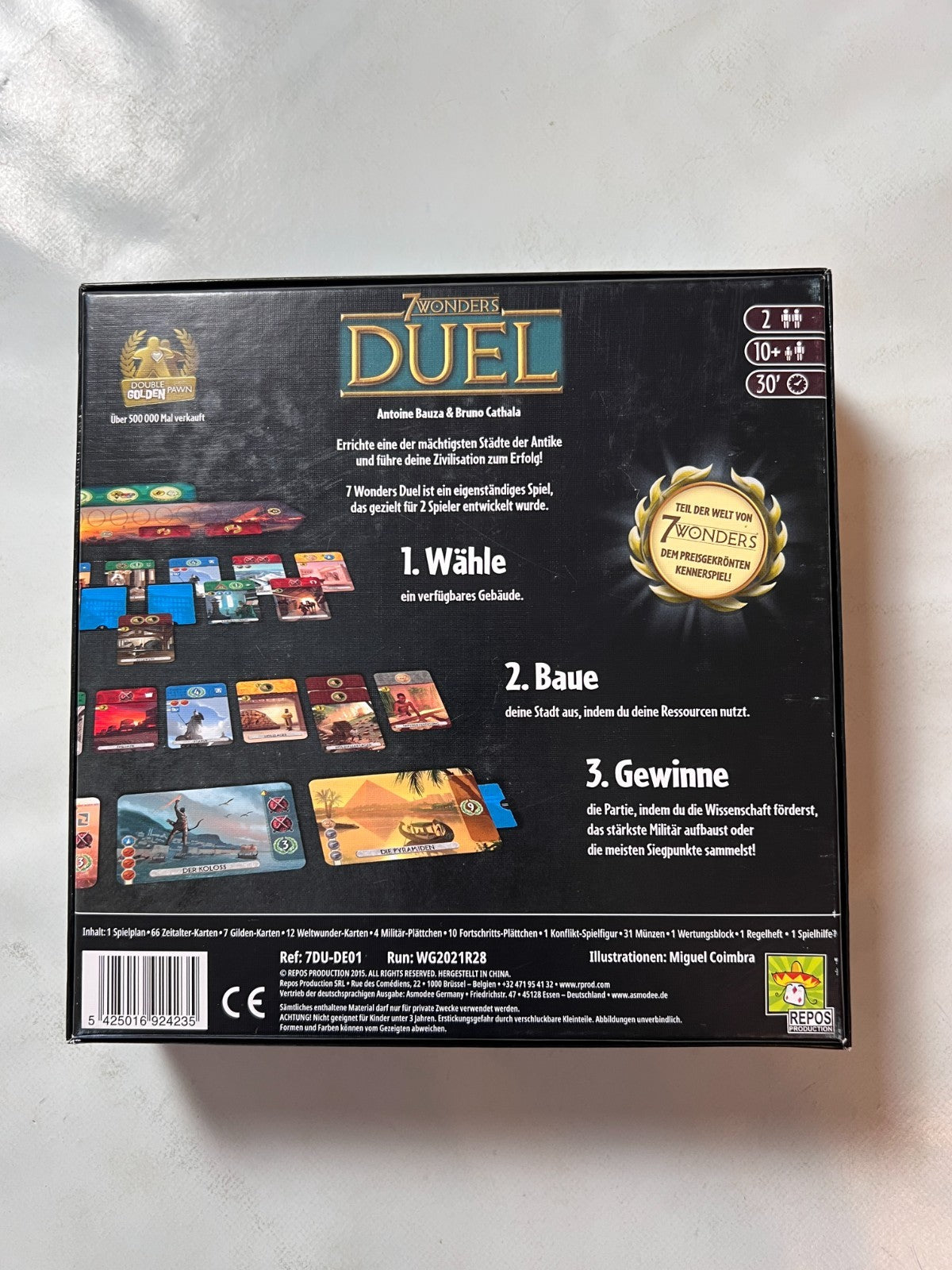 7 Wonders Duel von Repos Production Vollständig - Ansicht 9
