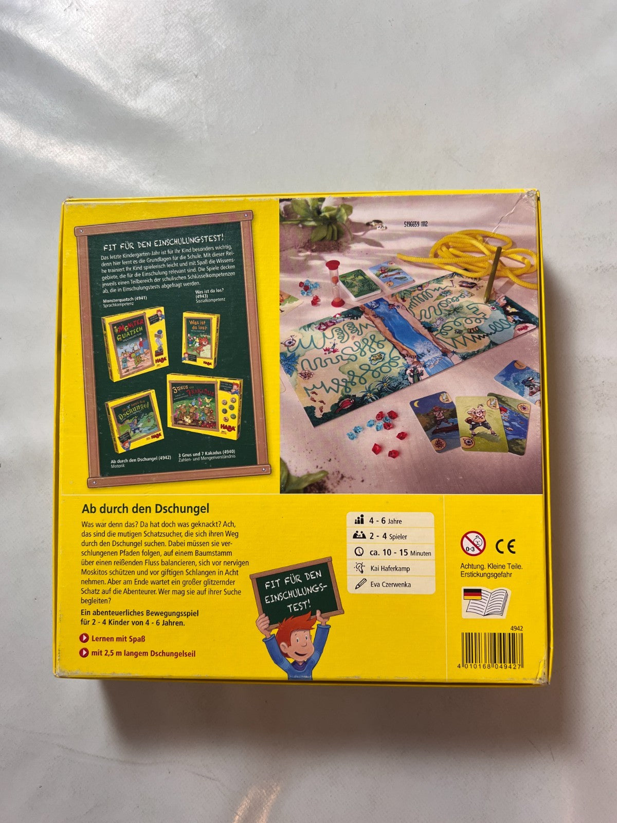 Ab durch den Dschungel Feinmotorik spiel Haba Vollständig - Ansicht 9
