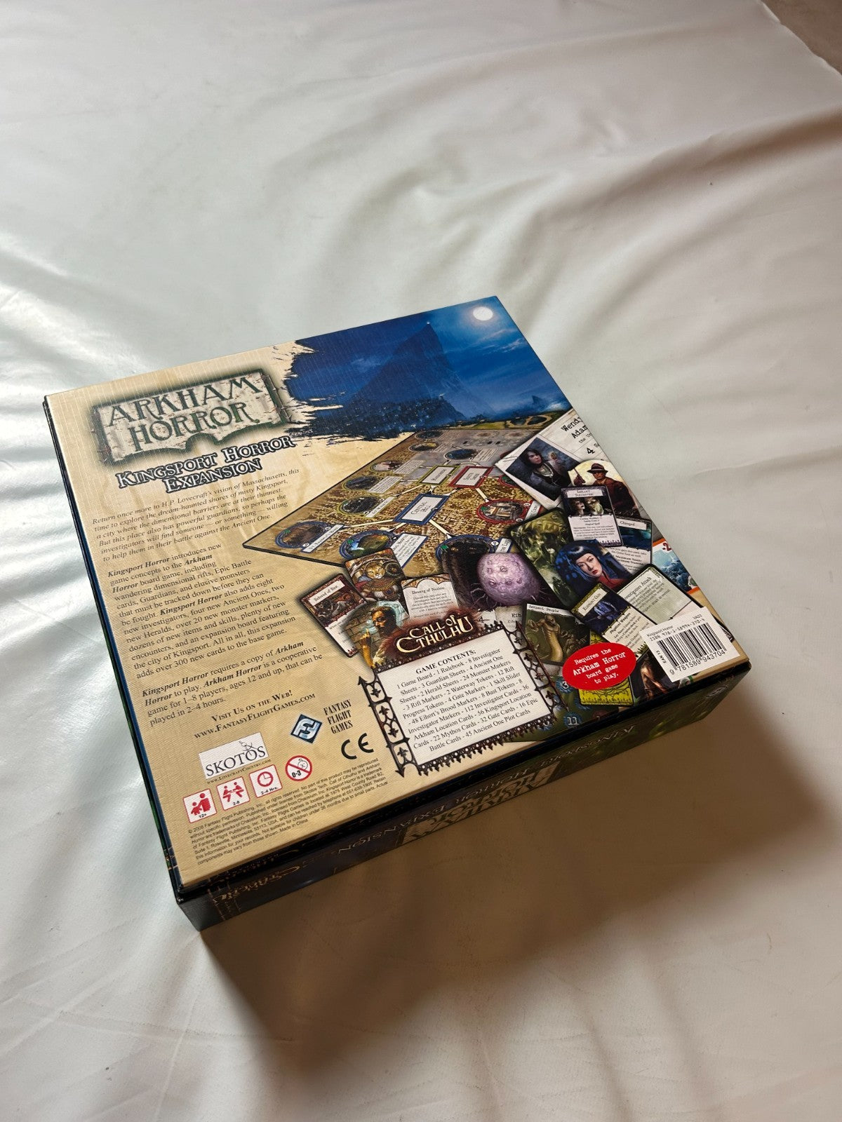 Arkham Horror Kingsport Horror Erweiterung englisch Unbespielt - Ansicht 13