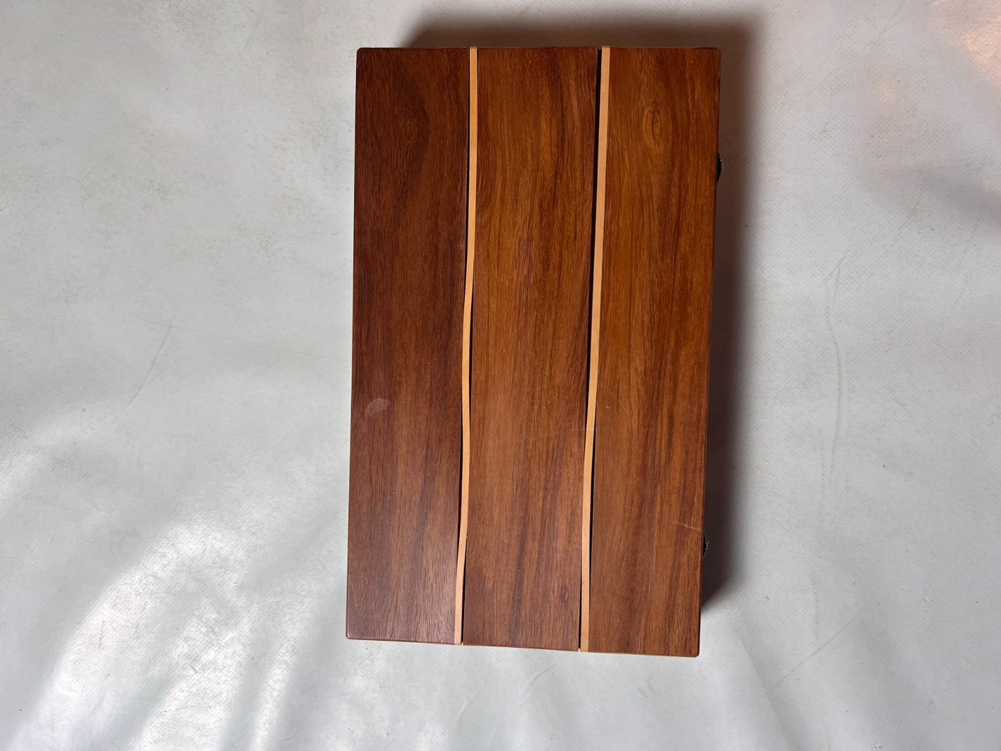Backgammon Kofer Holz 25 x 16 cm geschlossen - Ansicht 10