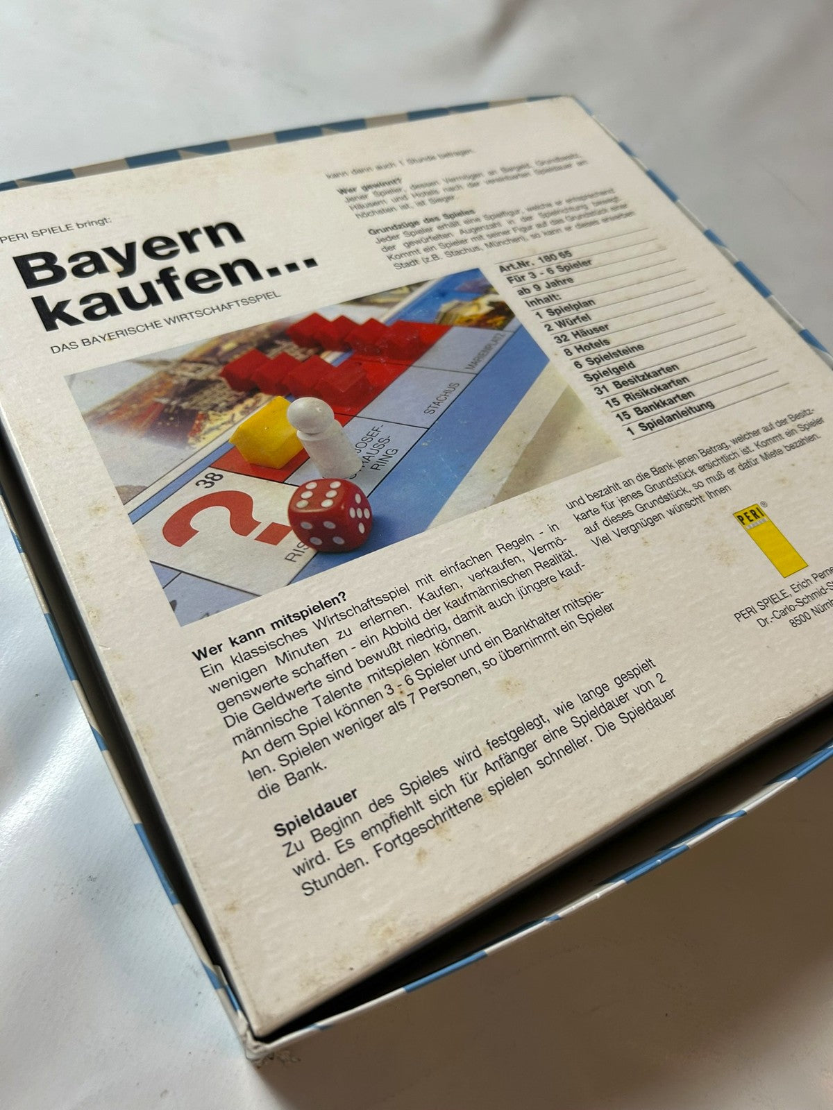 Bayern kaufen Gesellschaftsspiel PERI Spiele 1. Auflage vollständig - Ansicht 13