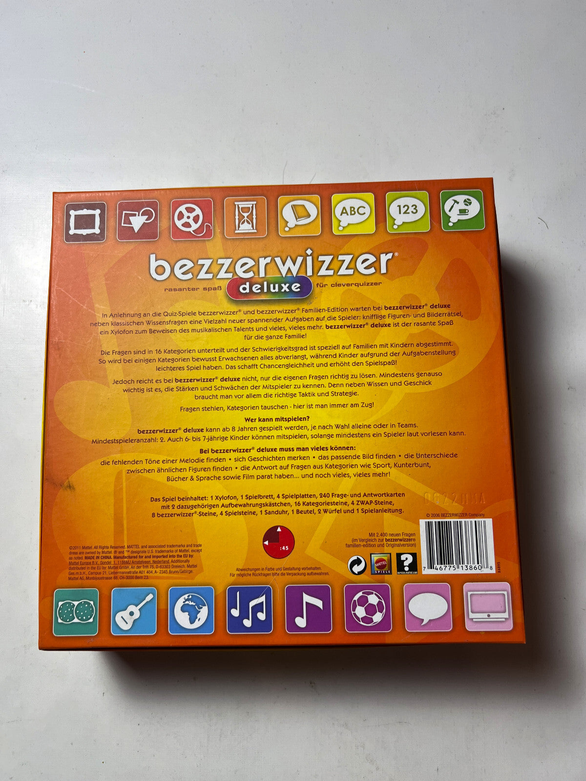 Bezzerwizzer Deluxe Mattel Spiel Brettspiel - Vollständig Topp - Ansicht 9