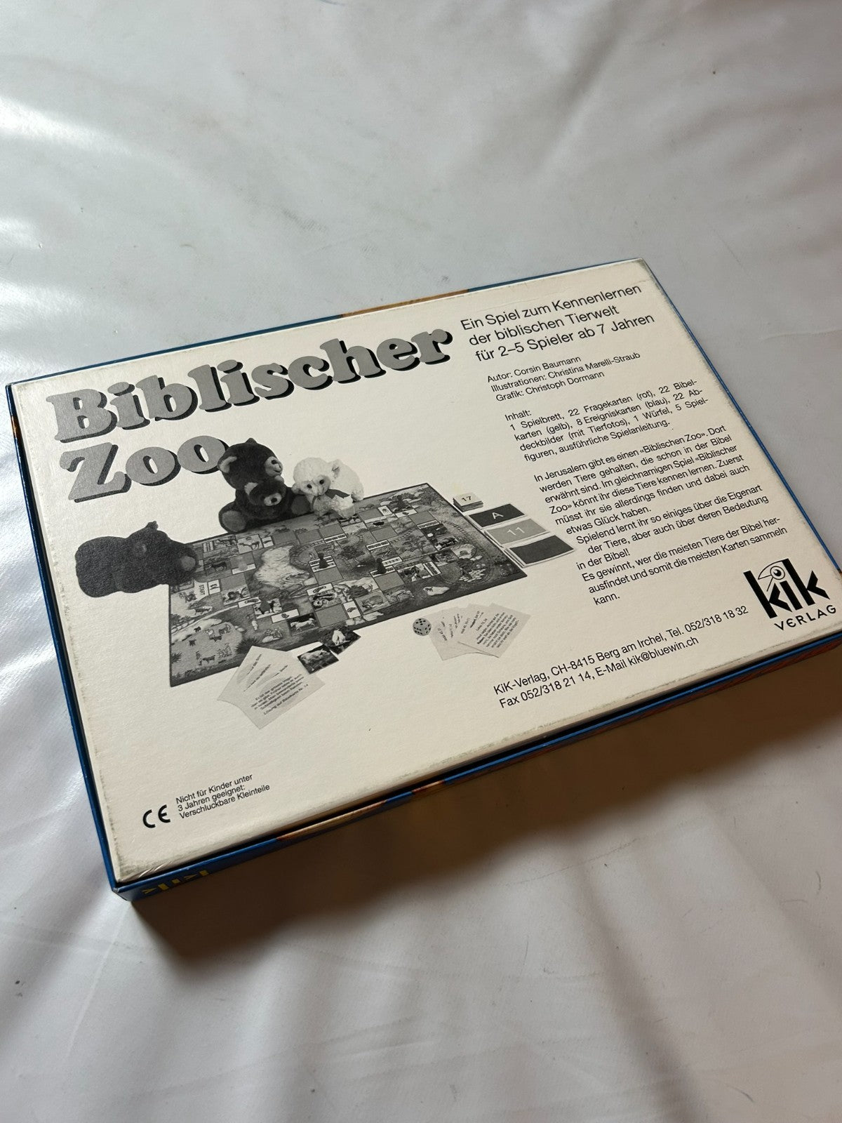 Biblischer Zoo Brettspiel Spiel Kik Verlag Vollständig - Ansicht 13