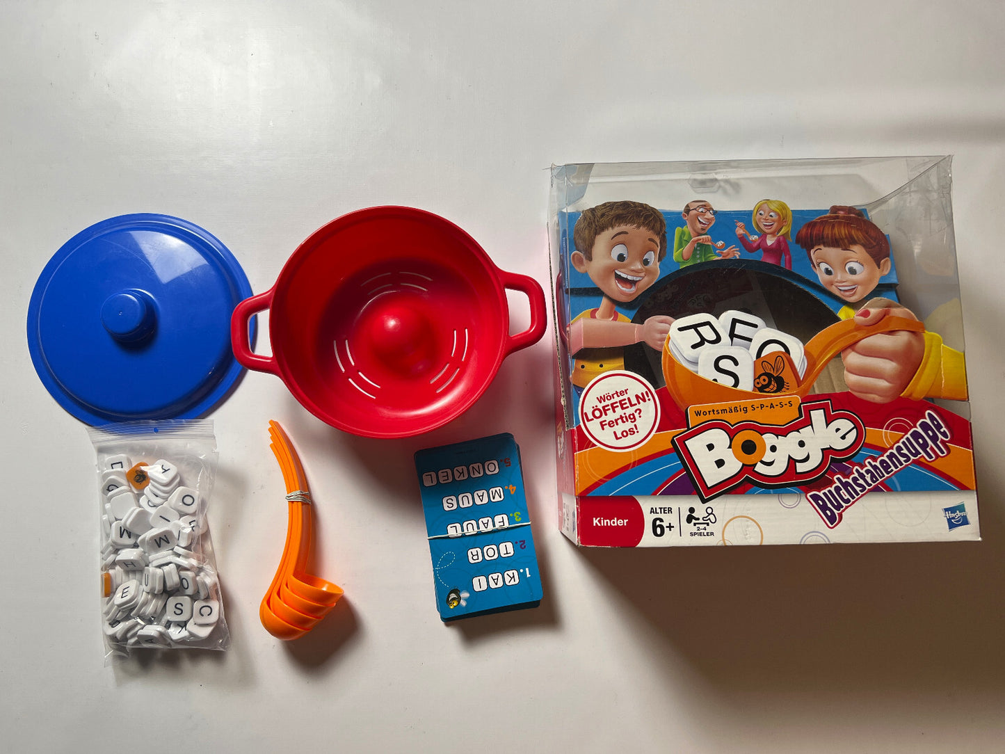 Boggle Buchstabensuppe Gesellschaftsspiel Spiel Hasbro - Vollständig - Ansicht 5
