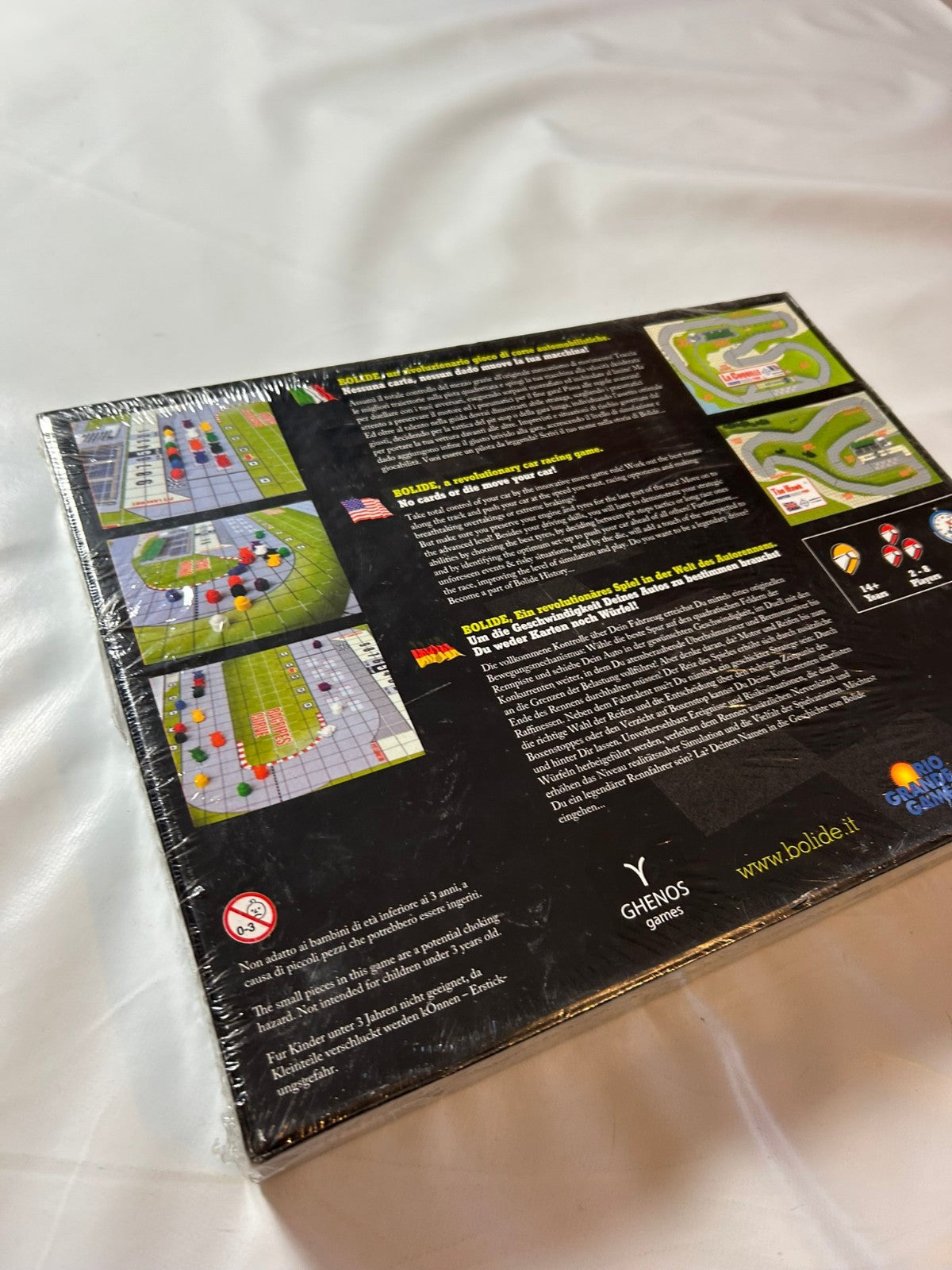 Bolide Autorennen Ghenos Games Rio Grande Games 2005 Neu in Folie - Ansicht 10