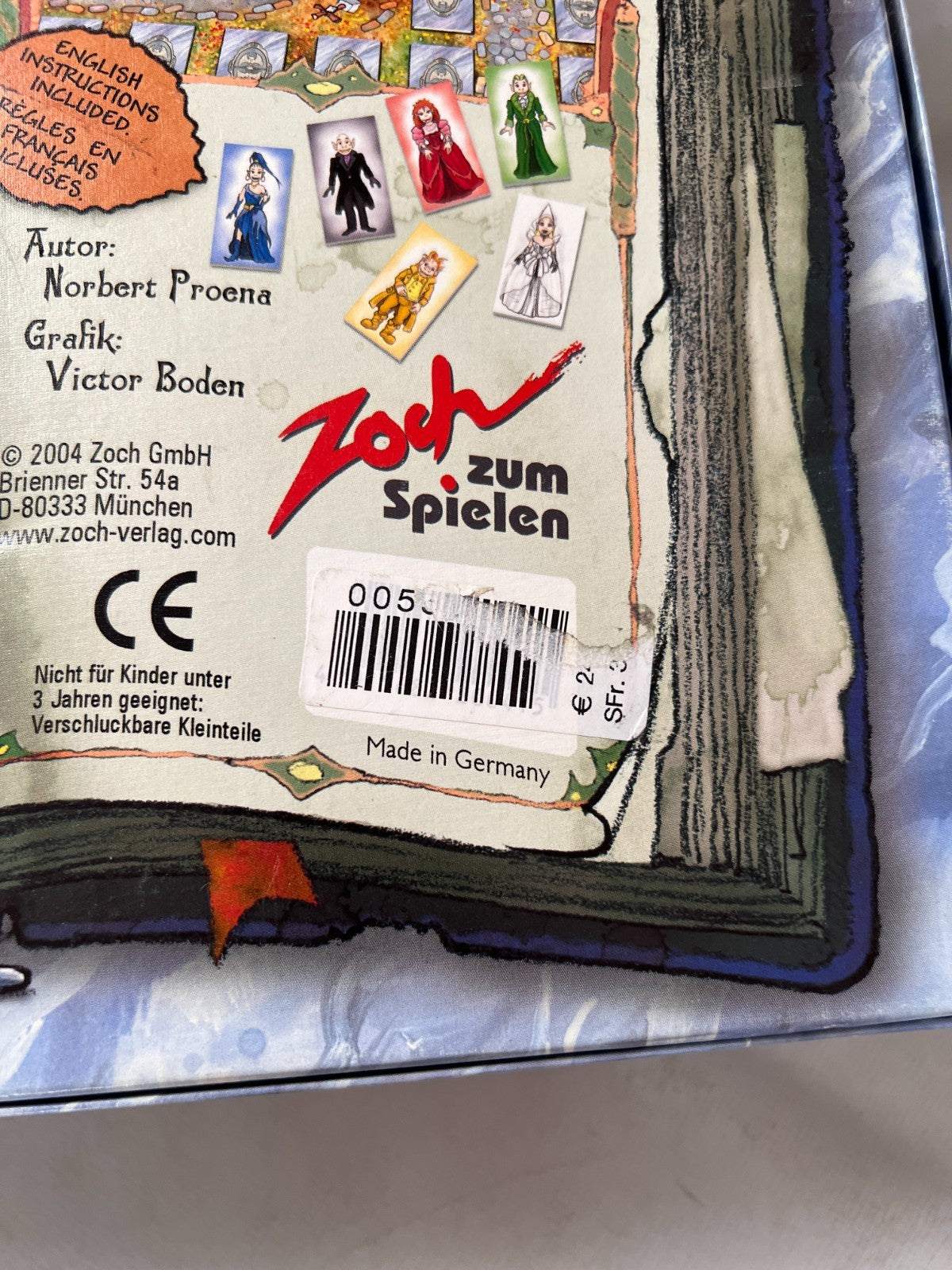 Brettspiel - Dicke Luft in der Gruft - Zoch 2004 - Vollständig - Ansicht 10