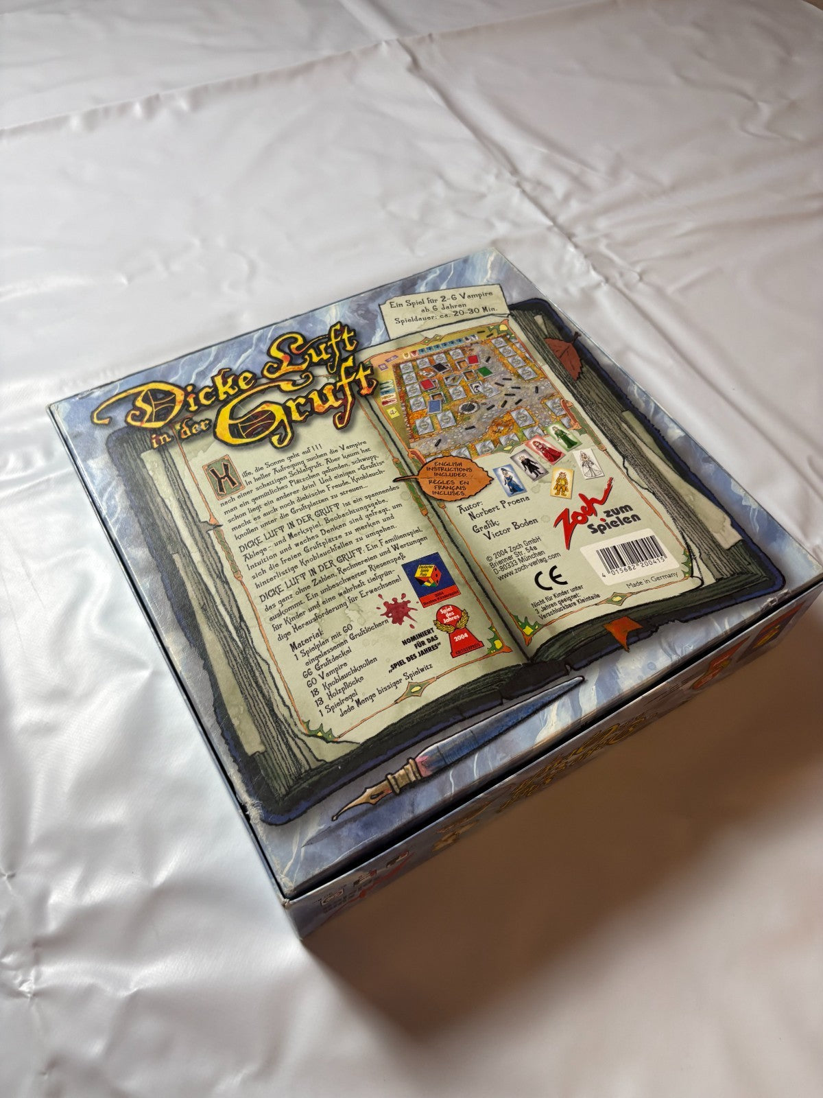 Brettspiel - Dicke Luft in der Gruft - Zoch 2004 - Vollständig - Ansicht 13