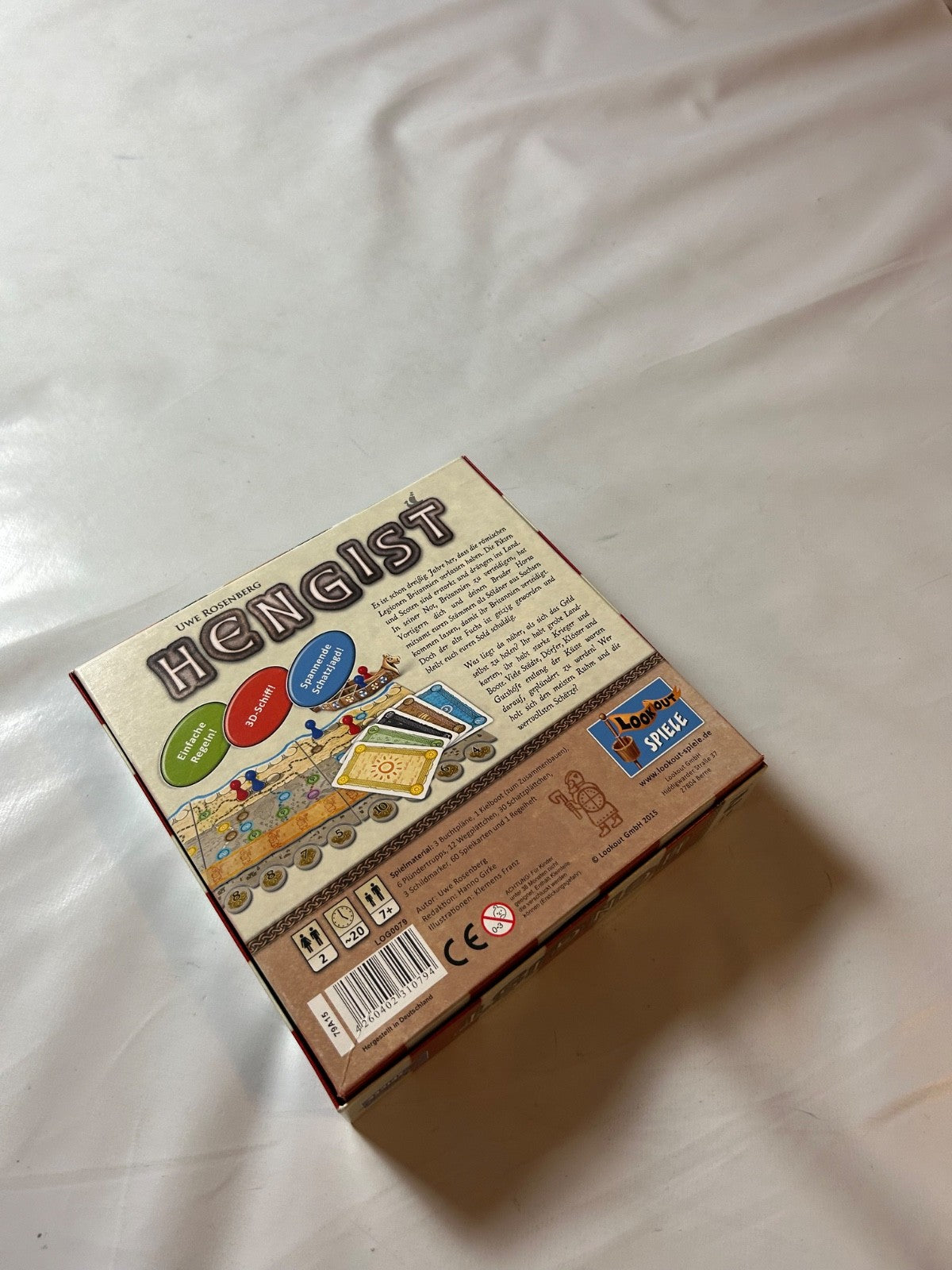 Brettspiel Hengist kurzweiliges Strategiespieler Lookout - Vollständig - Ansicht 11