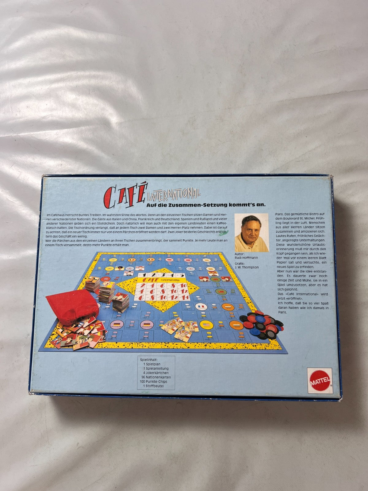 Café International - Brettspiel von Mattel - Vollständig - Ansicht 9