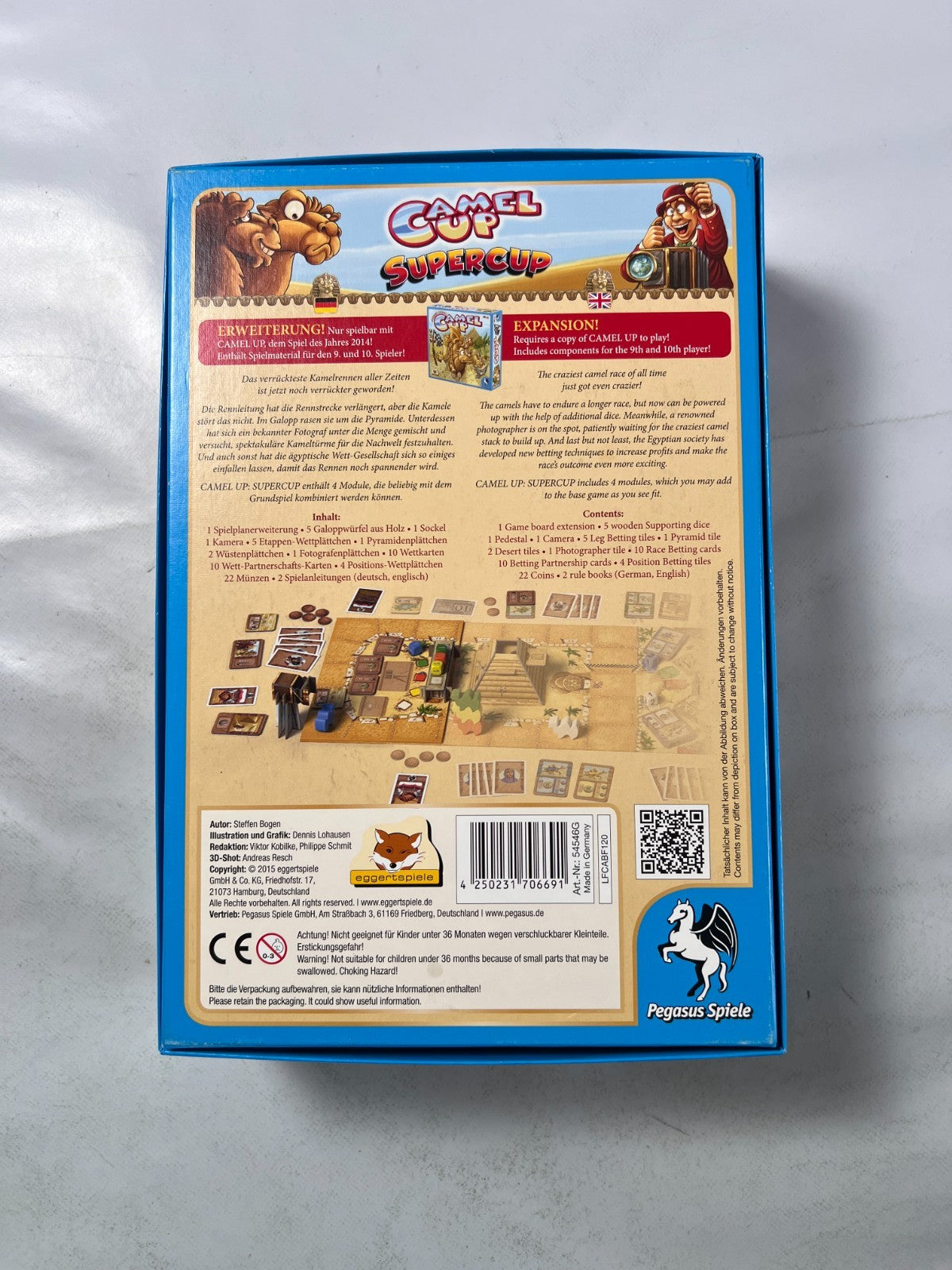Camel Up Supercup (Erweiterung) Pegasus Spiele 54546G Unbespielt - Ansicht 9