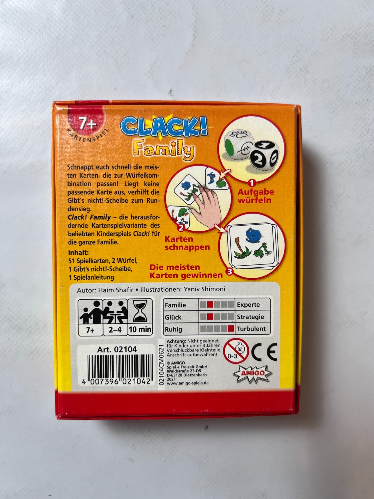 Clack! Family Amigo Kinderspiel - Vollständig - Ansicht 8