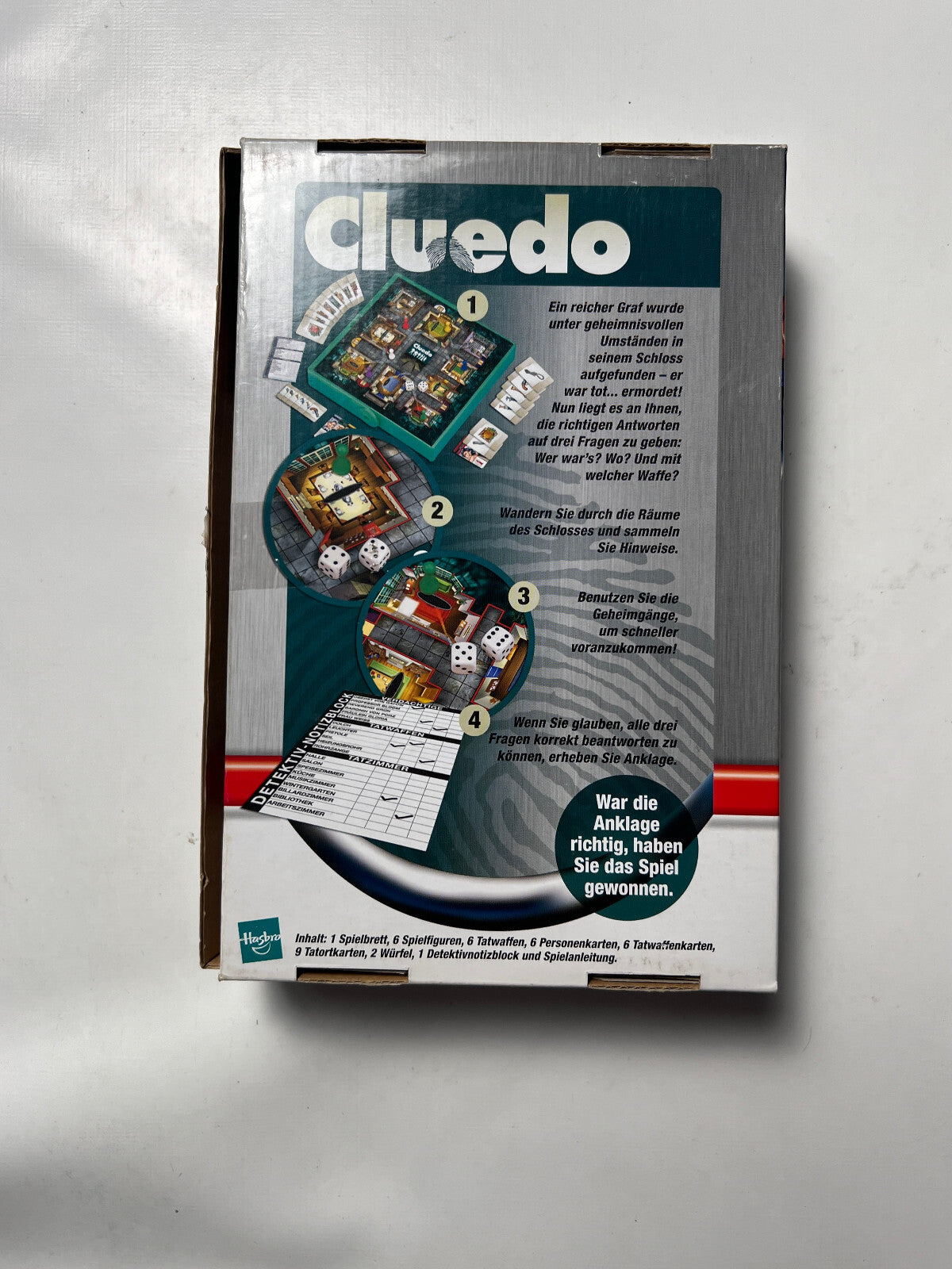 Cluedo kompakt - Parker - Reisespipel - Vollständig - Ansicht 10