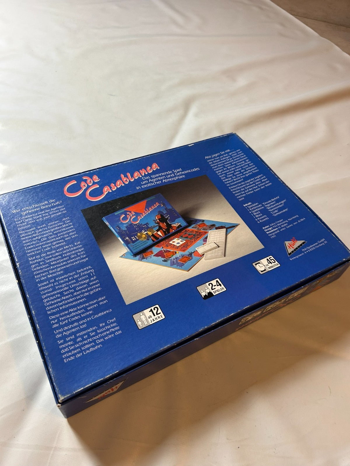 Code Casablanca Huki Spiele 1991 Brettspiel Vollständig - Ansicht 14
