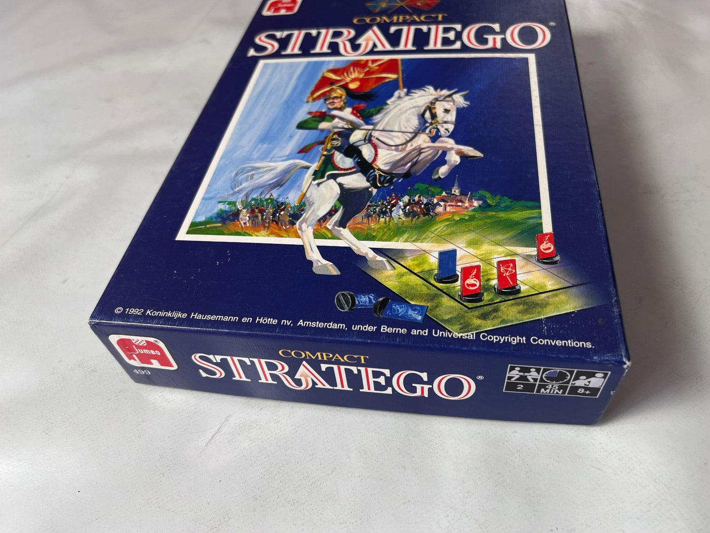 Compact STRATEGO JUMBO 499 Spiel Brettspiel 1992 Vollständig - Ansicht 9