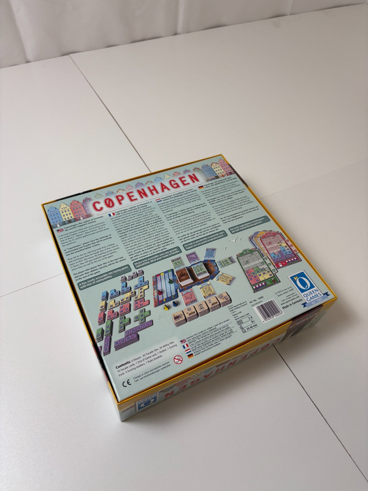Copenhagen Gesellschaftsspiel Brettspiel Queen Games - Vollständig - Ansicht 12