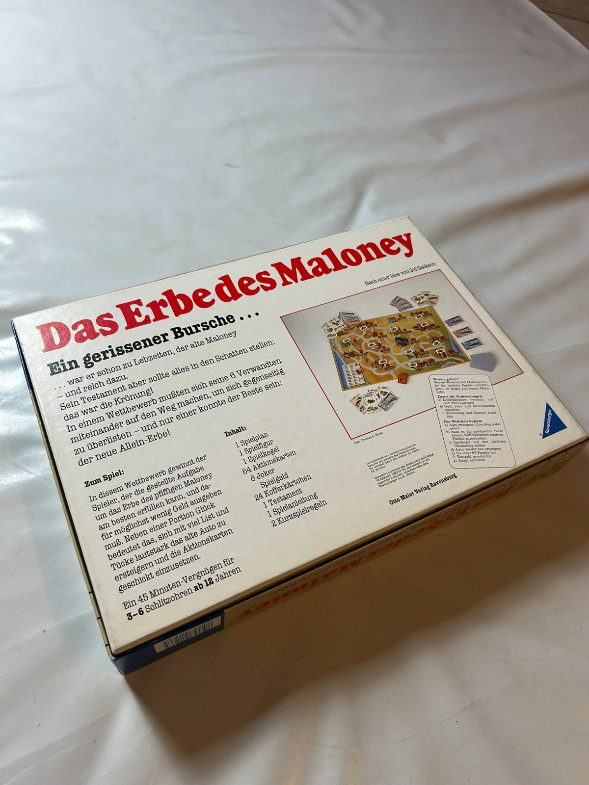 Das Erbe des Maloney – Ravensburger Brettspiel von 1988 – vollständig - Ansicht 14